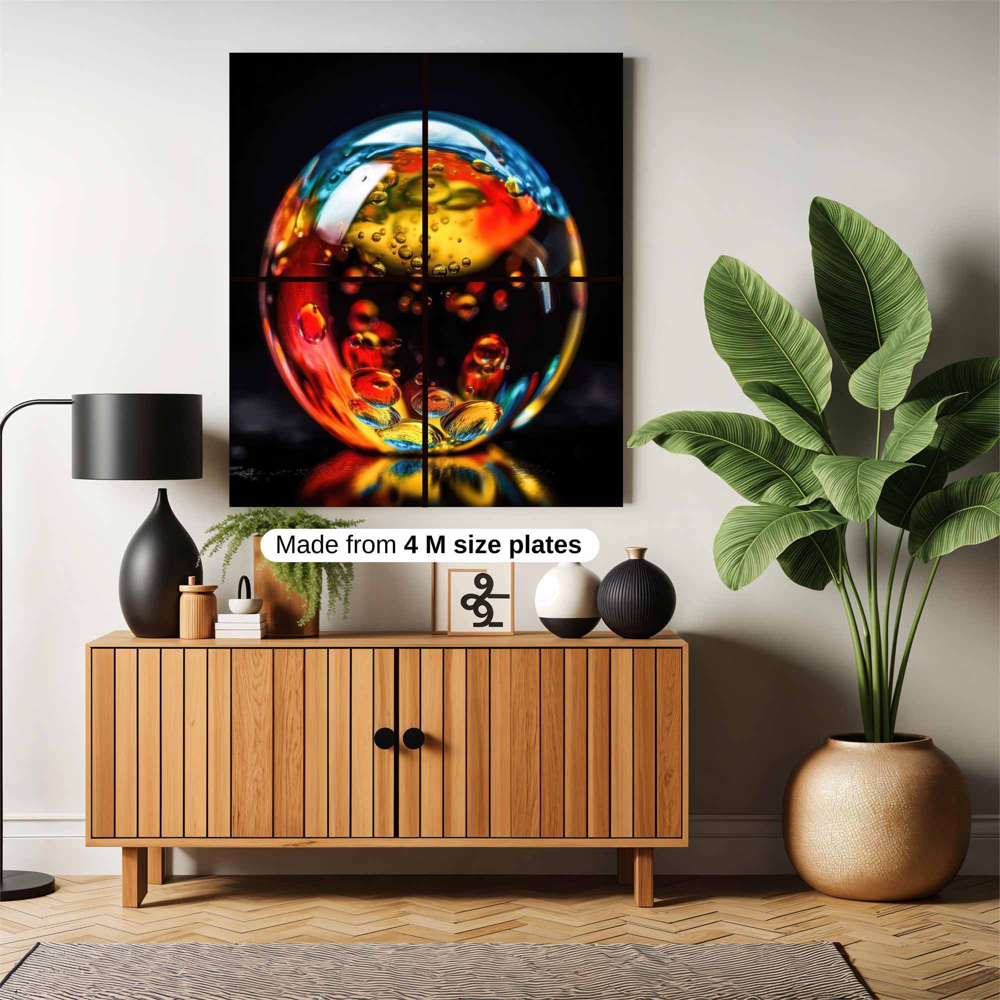 Bubble Radiance Safe Wall Magnetic / M