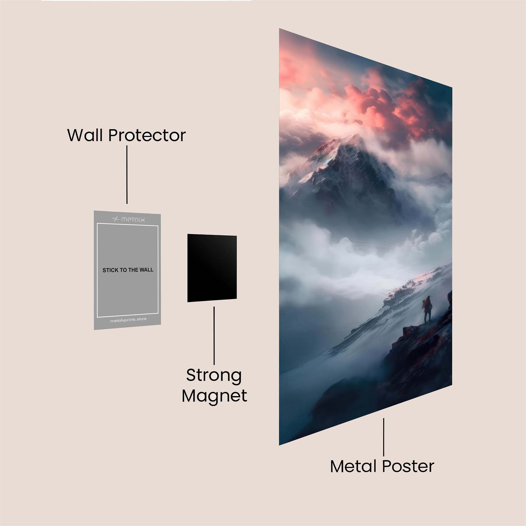 Everest Serenity Safe Wall Magnetic / M