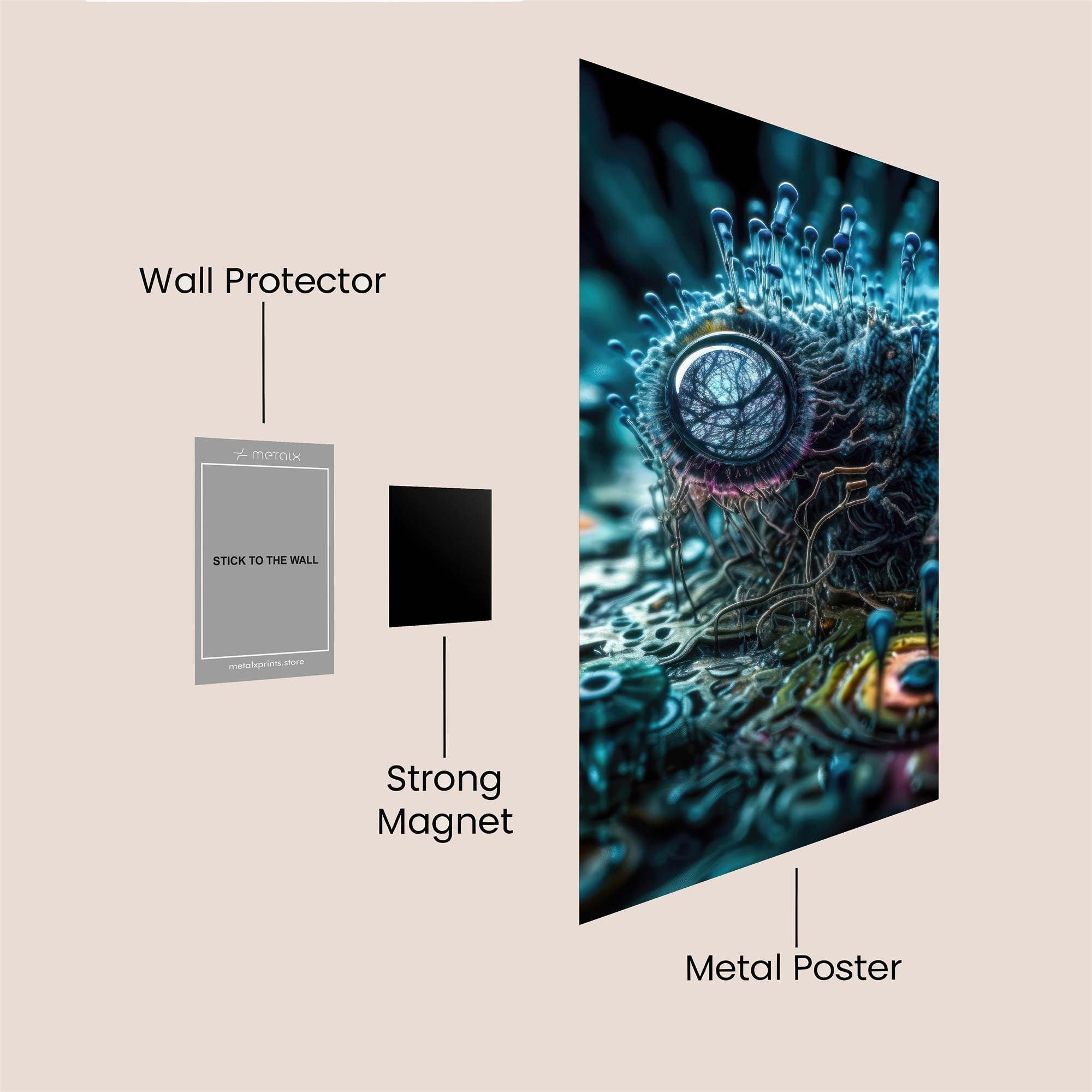 Clockwork Enigma Safe Wall Magnetic / M