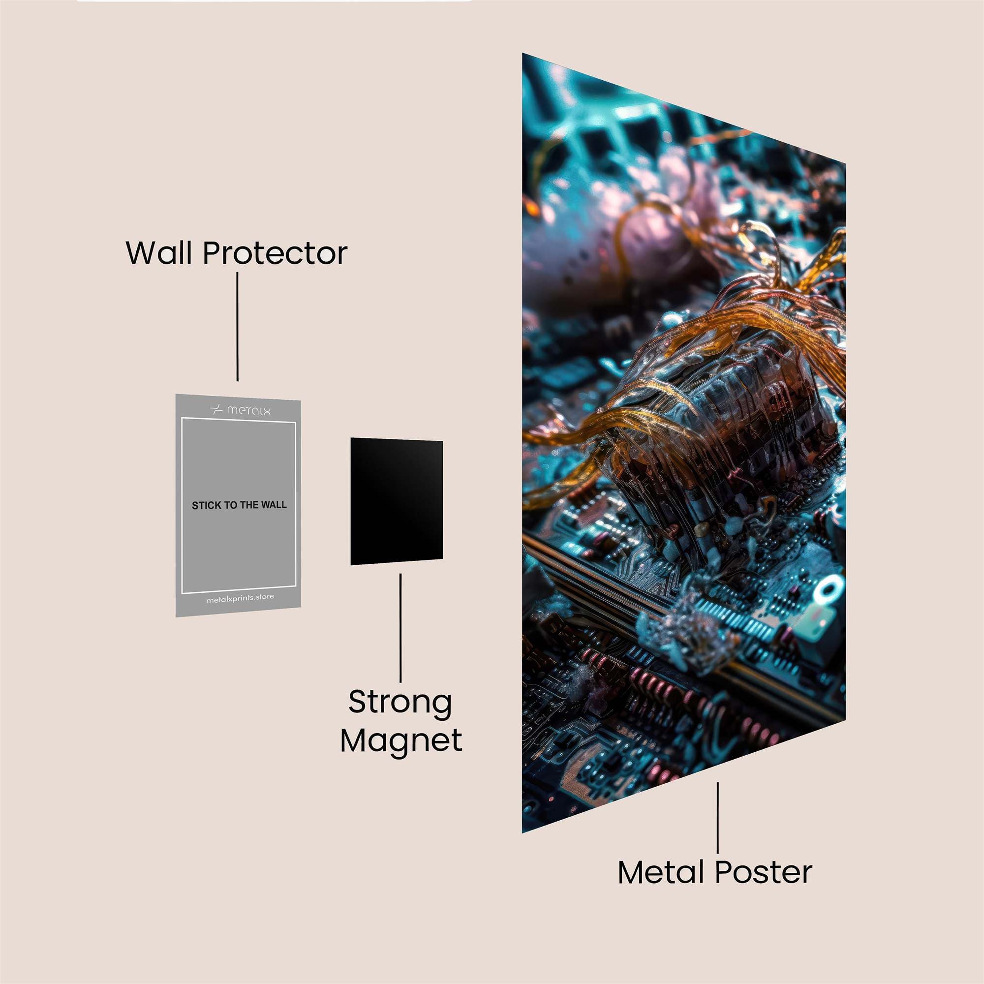 Circuit Chaos Safe Wall Magnetic / M