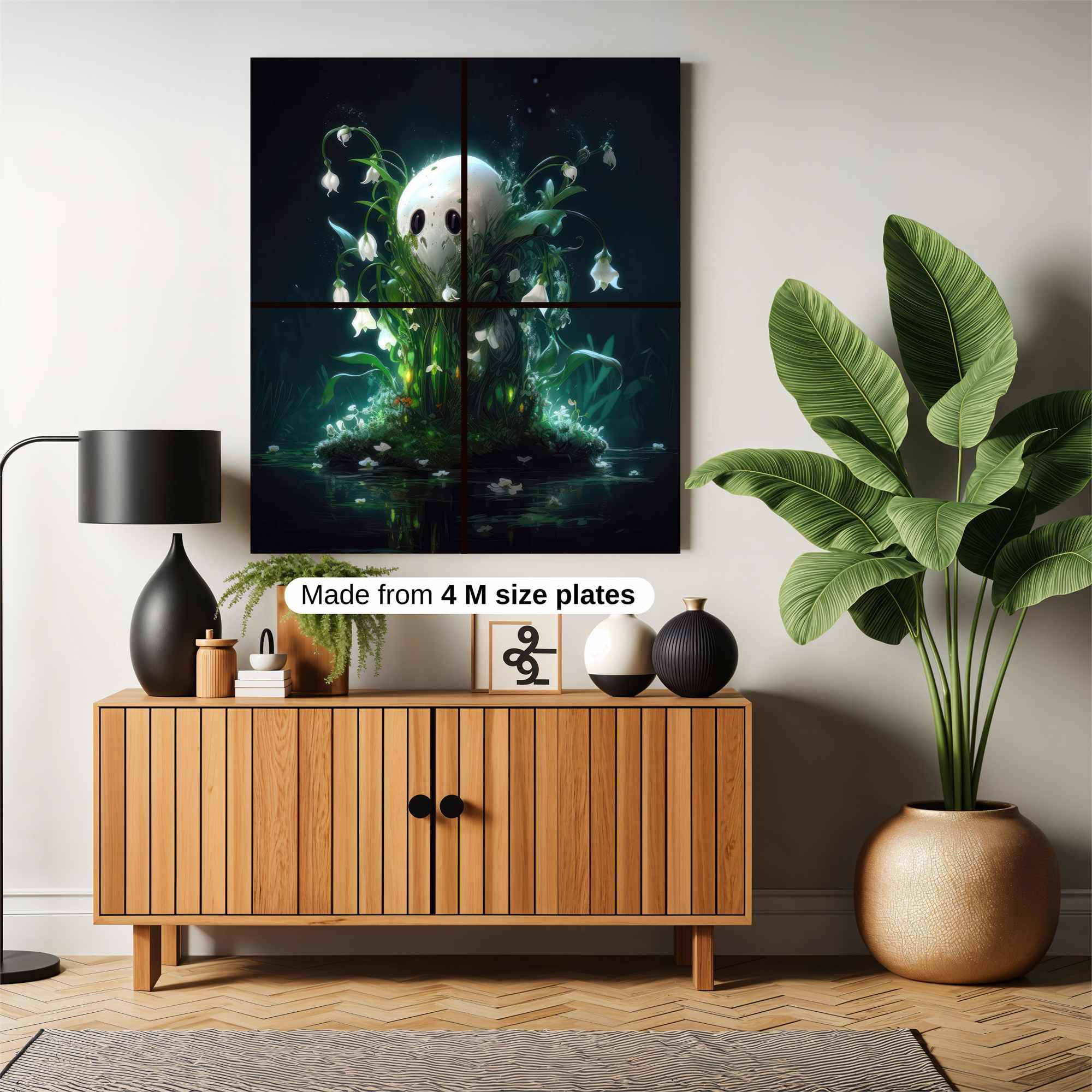 BlossomGhost Safe Wall Magnetic / M