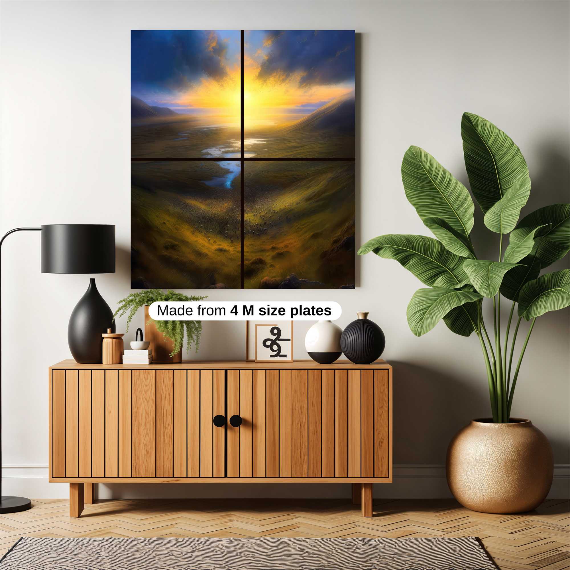 Sunrise Serenity Safe Wall Magnetic / M