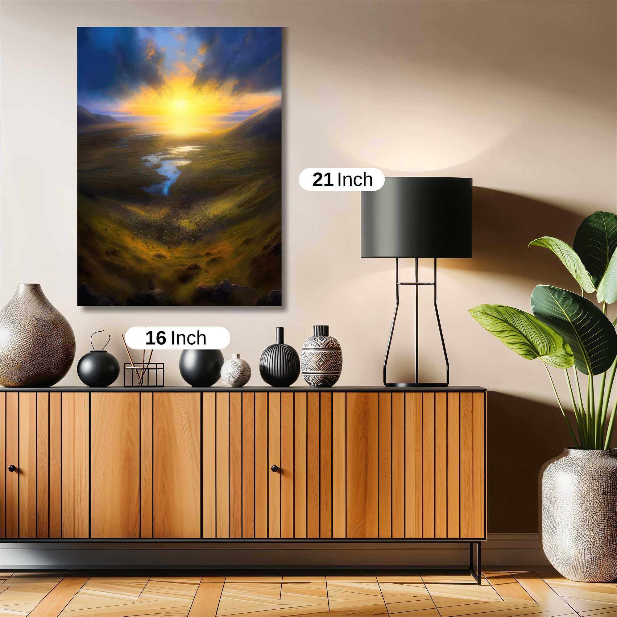 Sunrise Serenity Safe Wall Magnetic / M