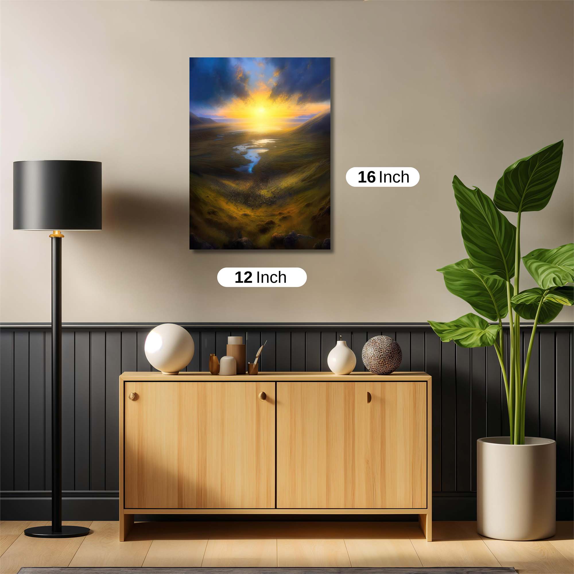 Sunrise Serenity Safe Wall Magnetic / M