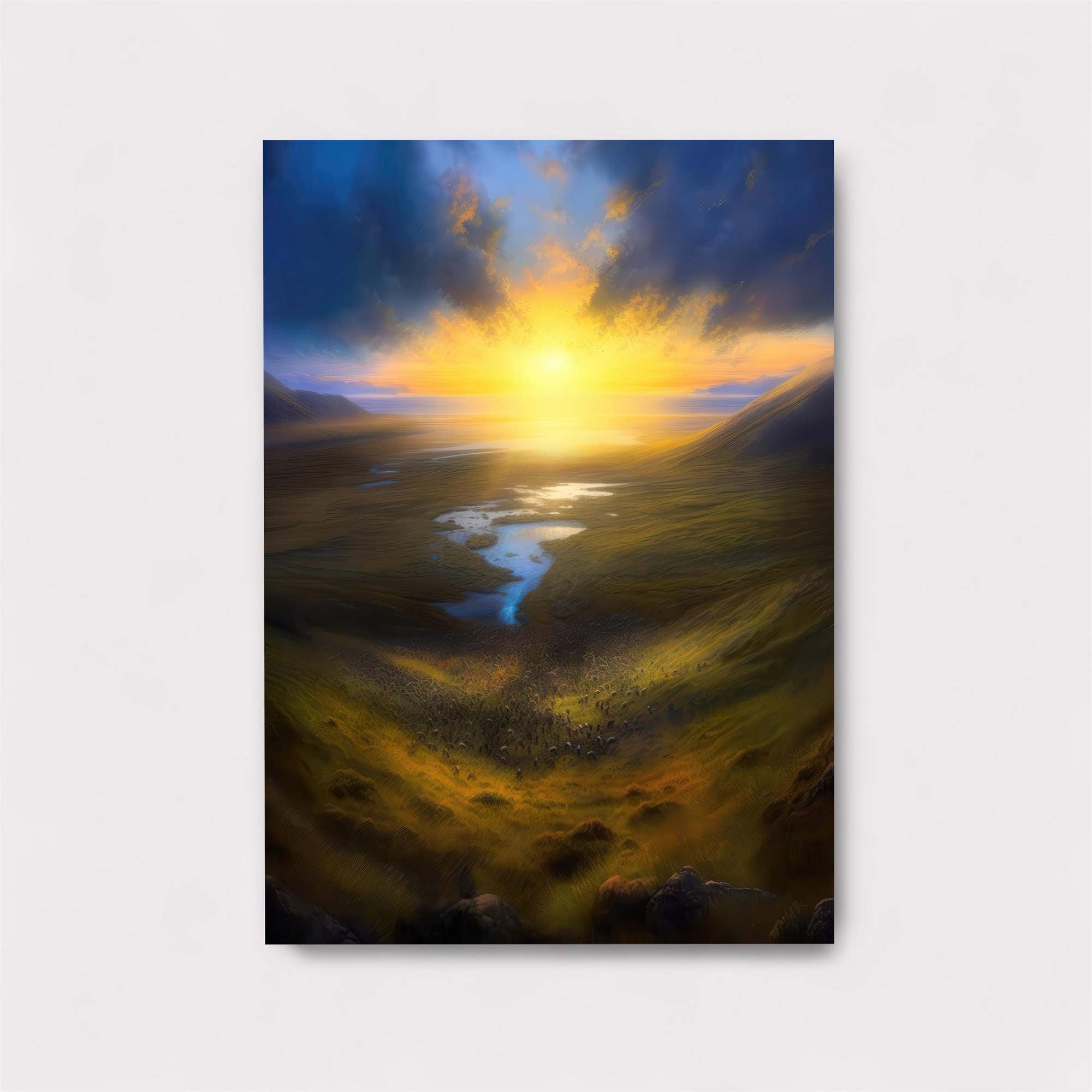 Sunrise Serenity Safe Wall Magnetic / M