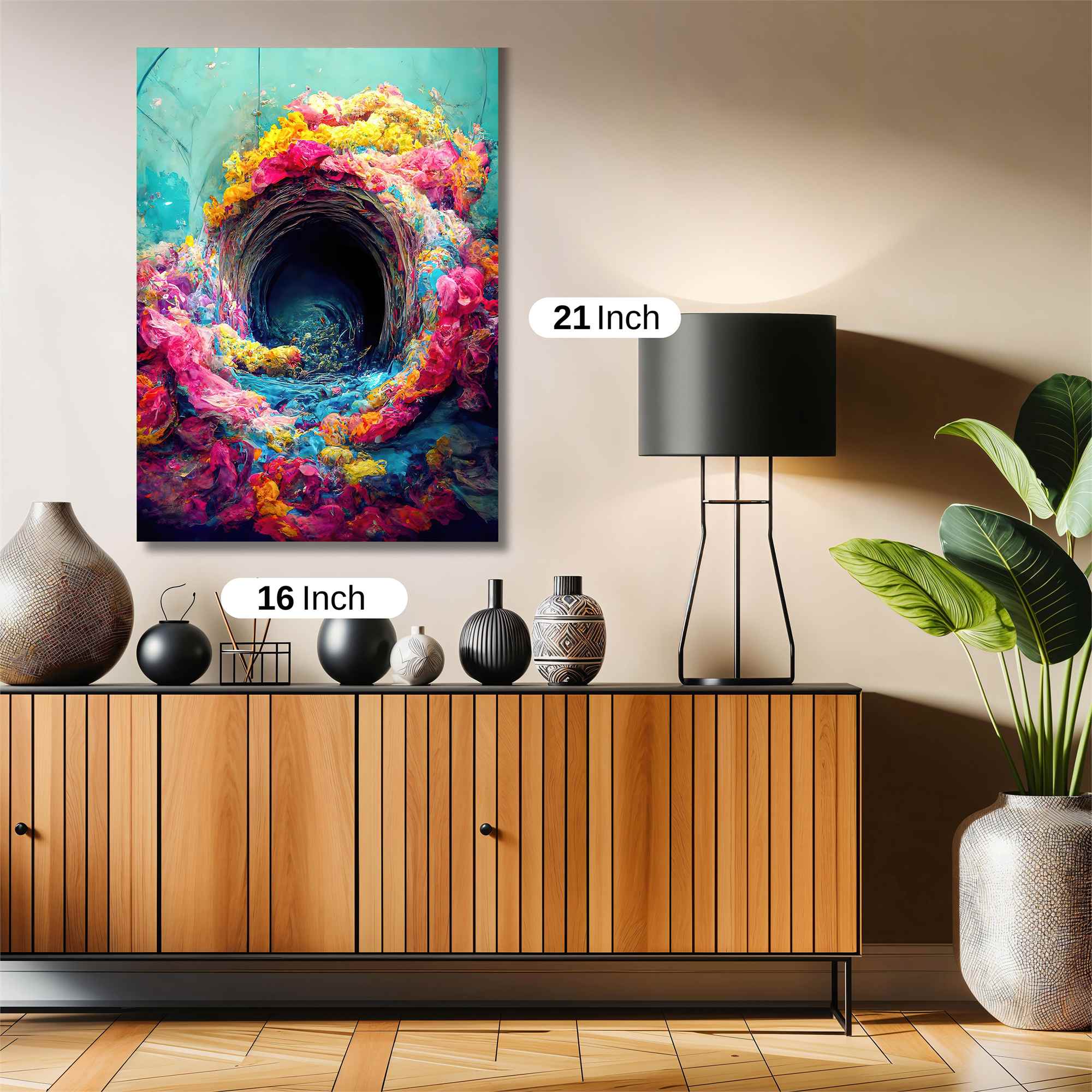 Colorful Abyss Safe Wall Magnetic / M