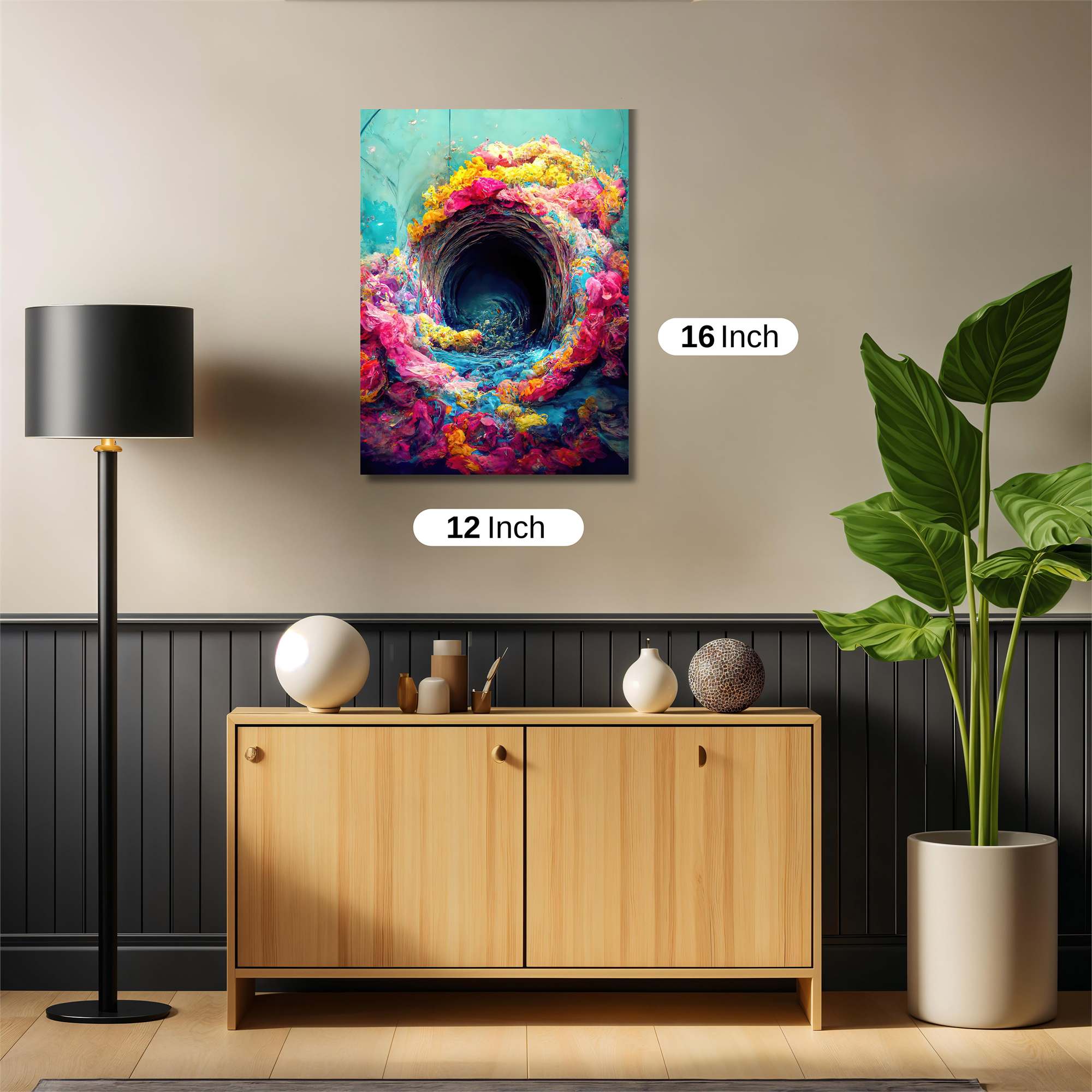 Colorful Abyss Safe Wall Magnetic / M