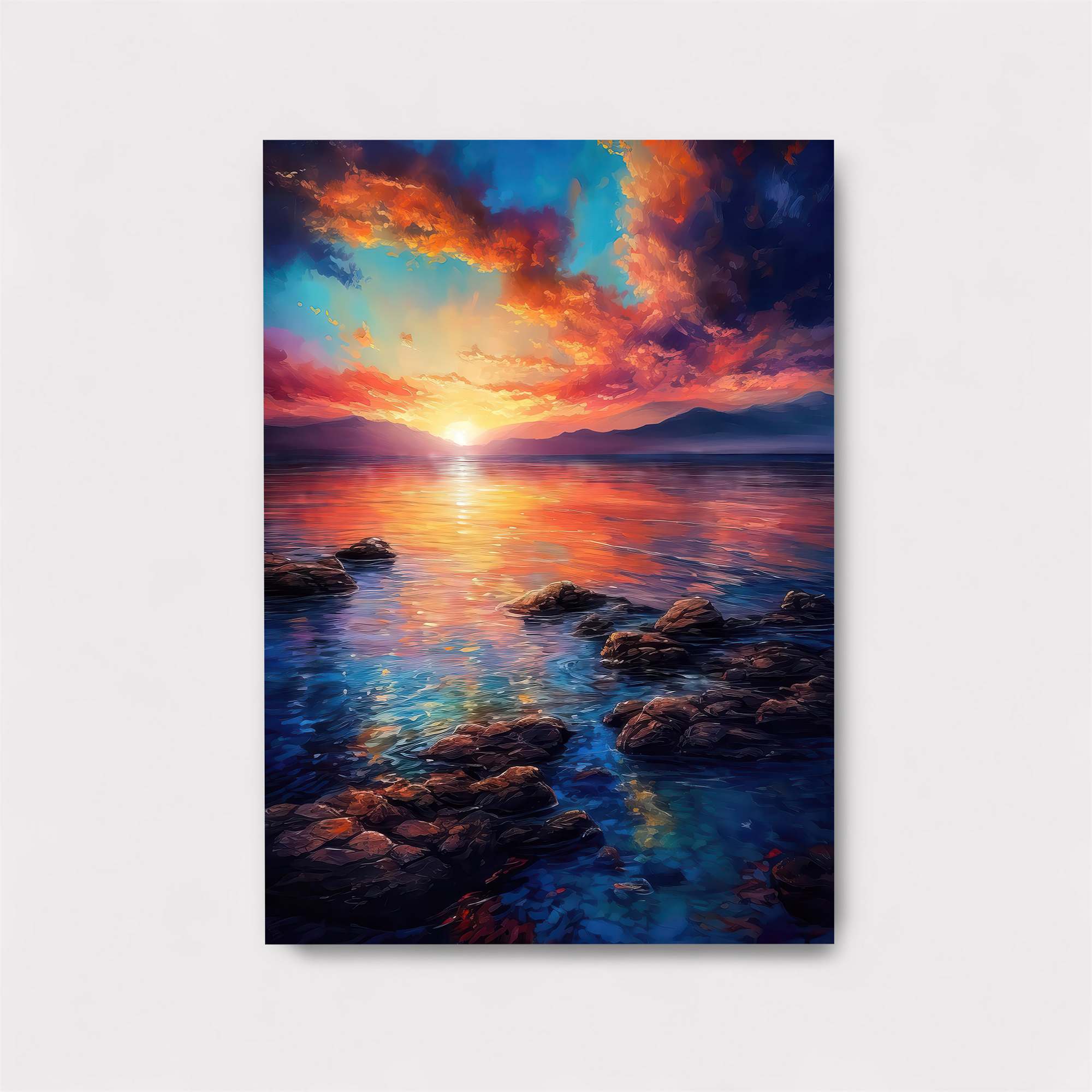Sunset Serenity Safe Wall Magnetic / M