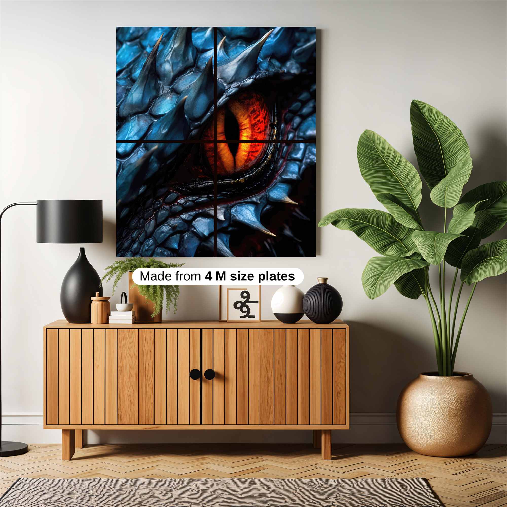 Dragon Fierce Safe Wall Magnetic / M