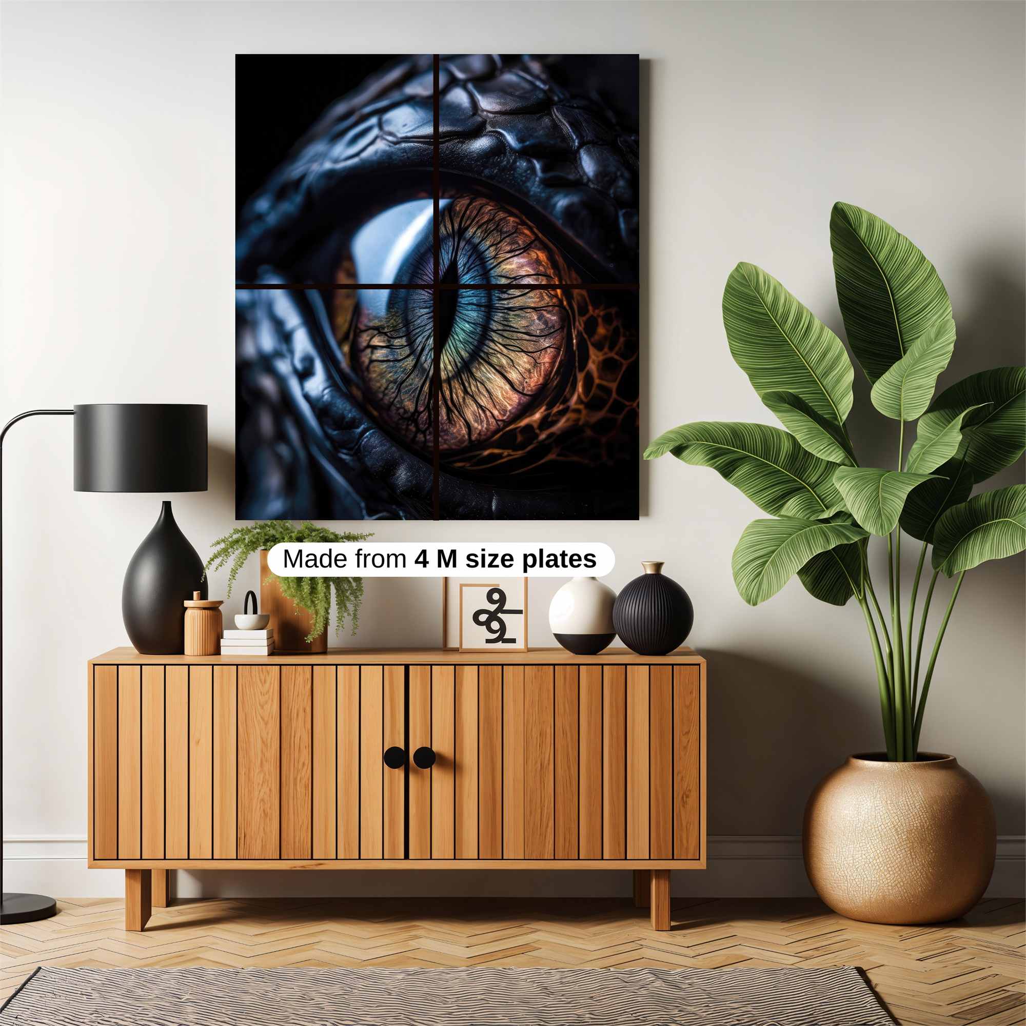 Dragon Gaze Safe Wall Magnetic / M