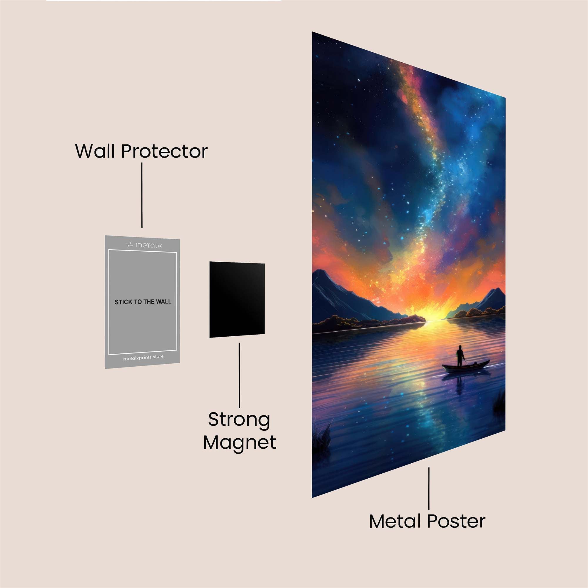 Galactic Serenity Safe Wall Magnetic / M