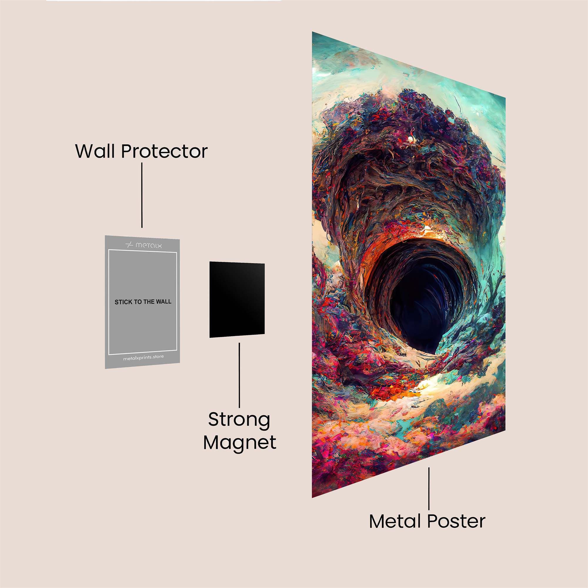 Vortex Dream Safe Wall Magnetic / M