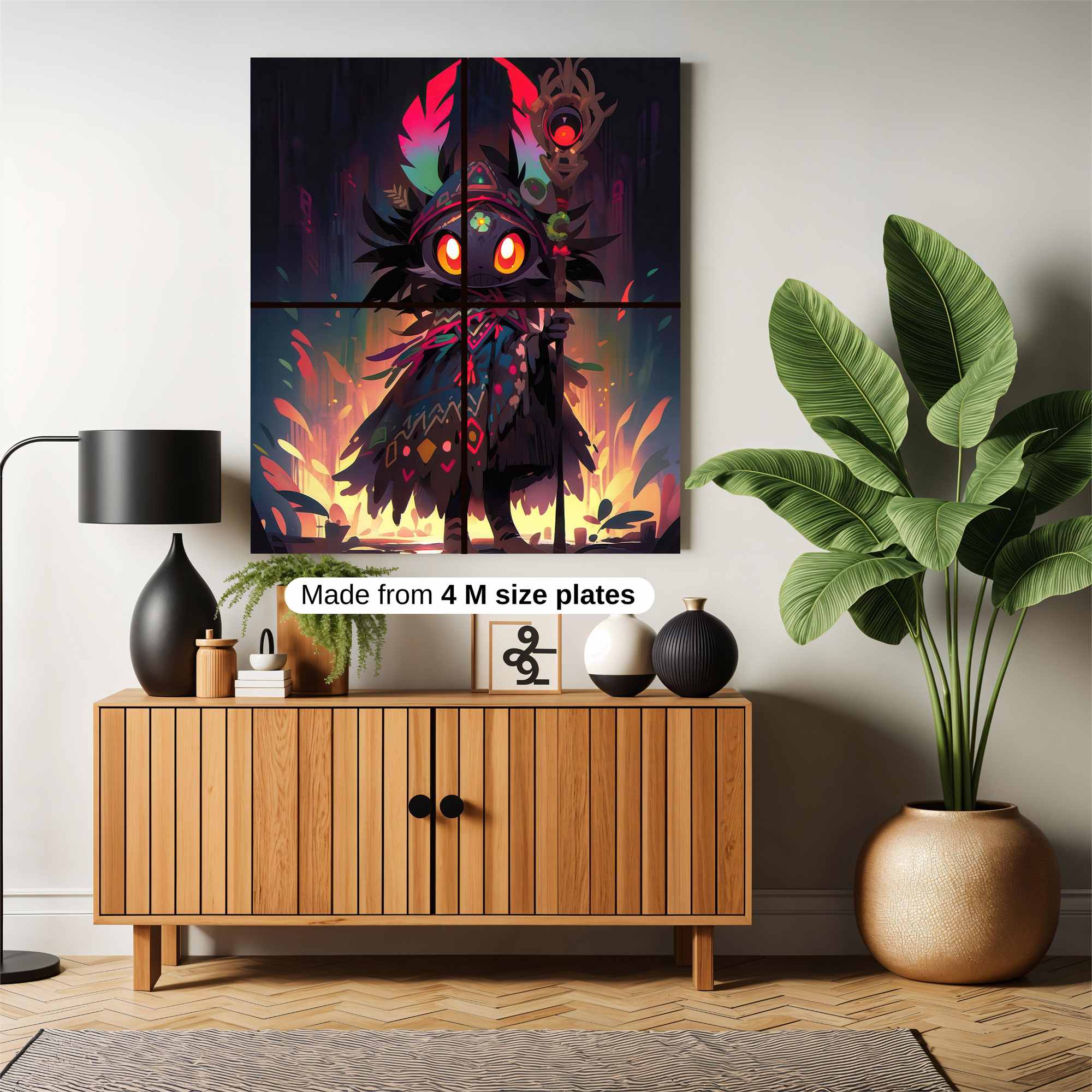 Mystic Glow Safe Wall Magnetic / M