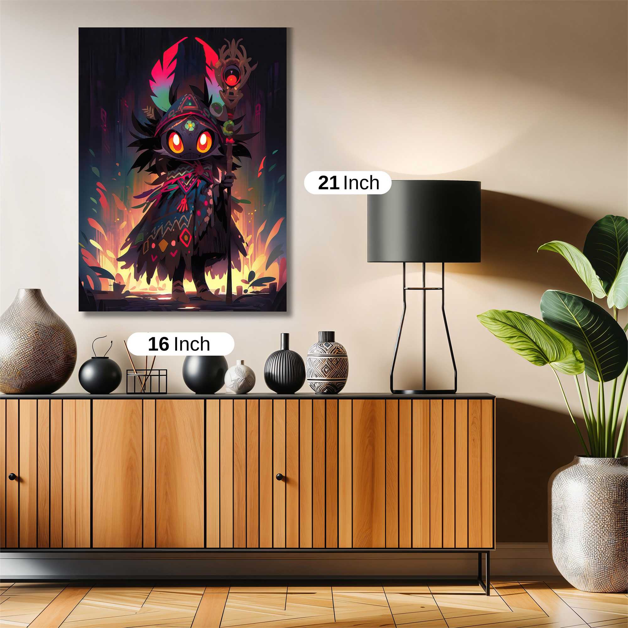 Mystic Glow Safe Wall Magnetic / M