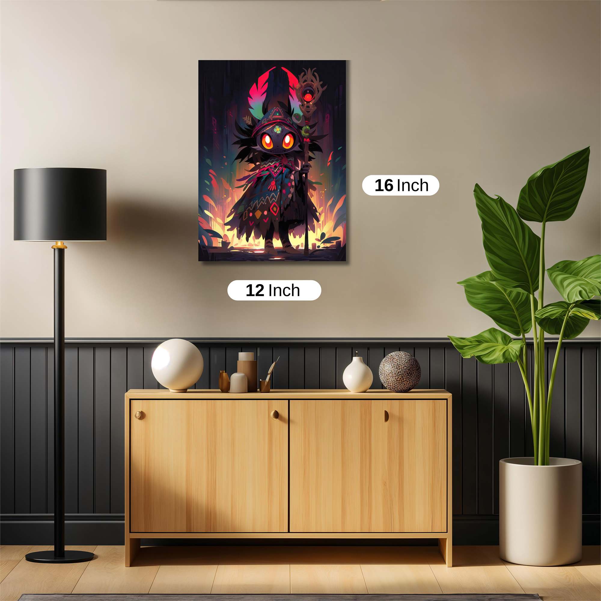 Mystic Glow Safe Wall Magnetic / M