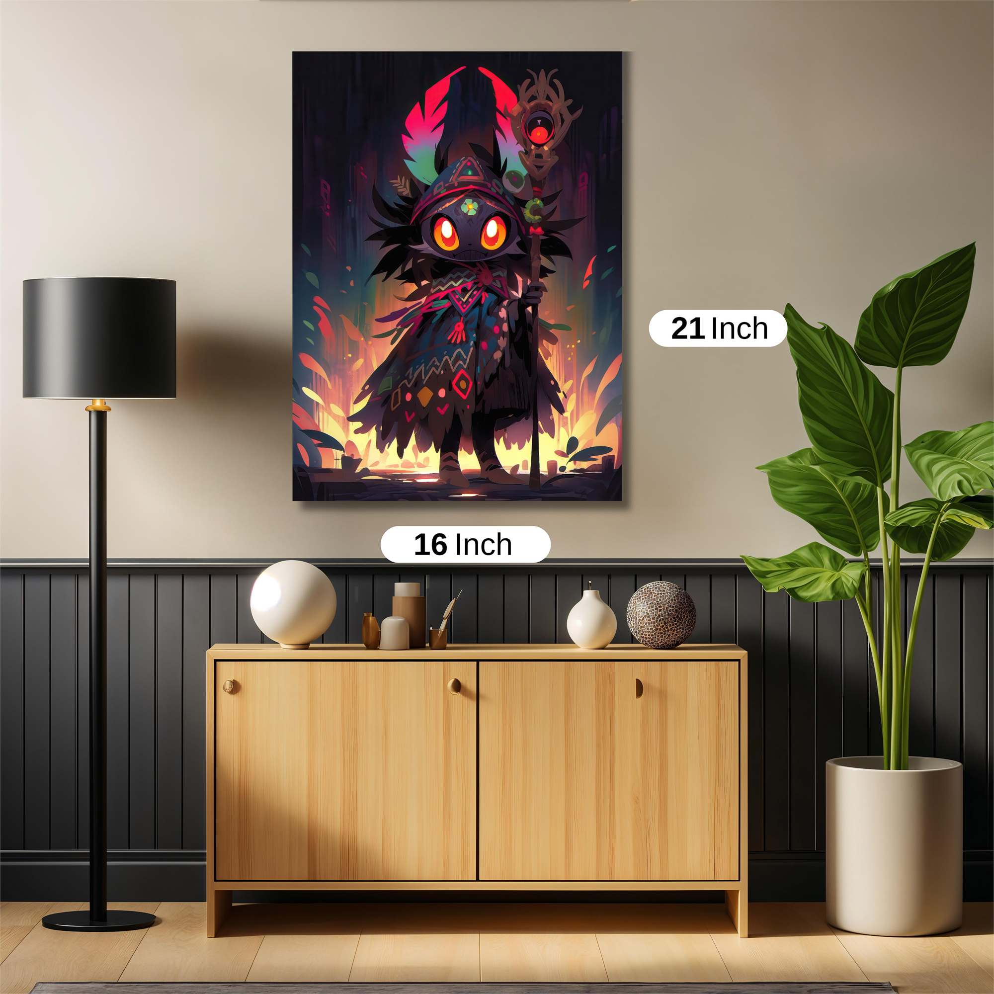 Mystic Glow Safe Wall Magnetic / M