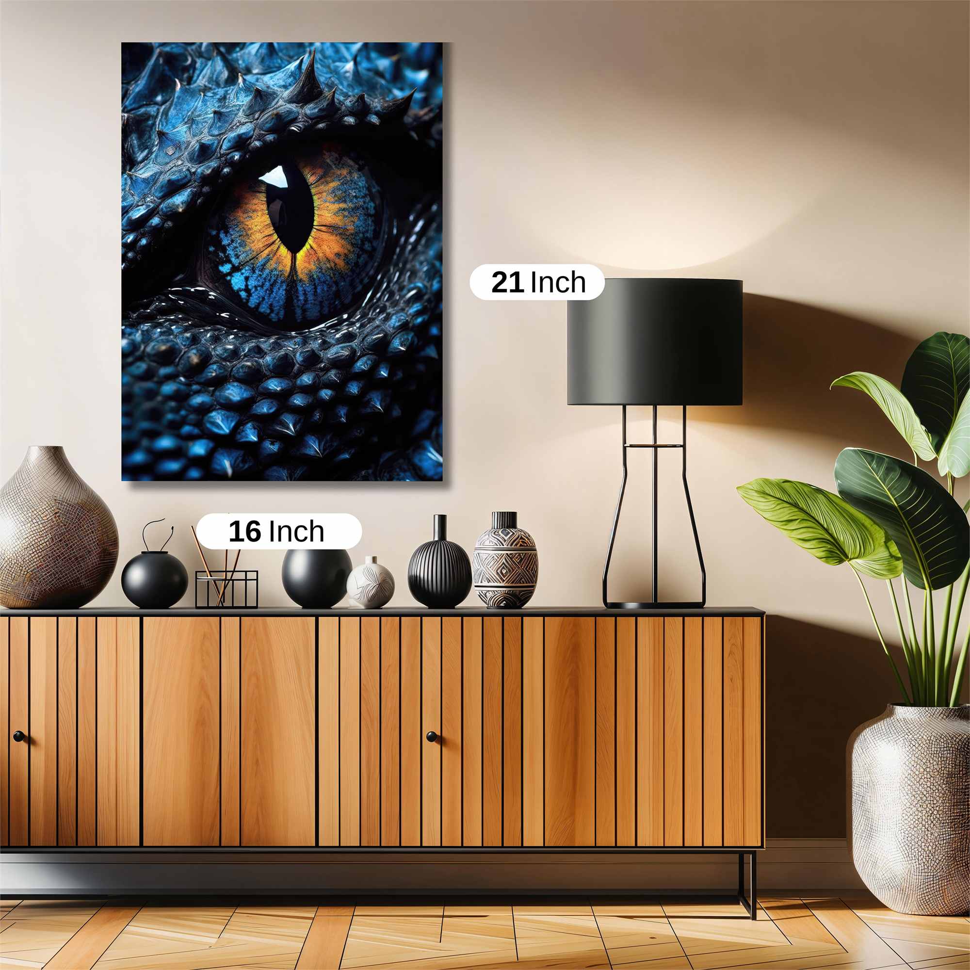 Dragon Gaze Safe Wall Magnetic / M