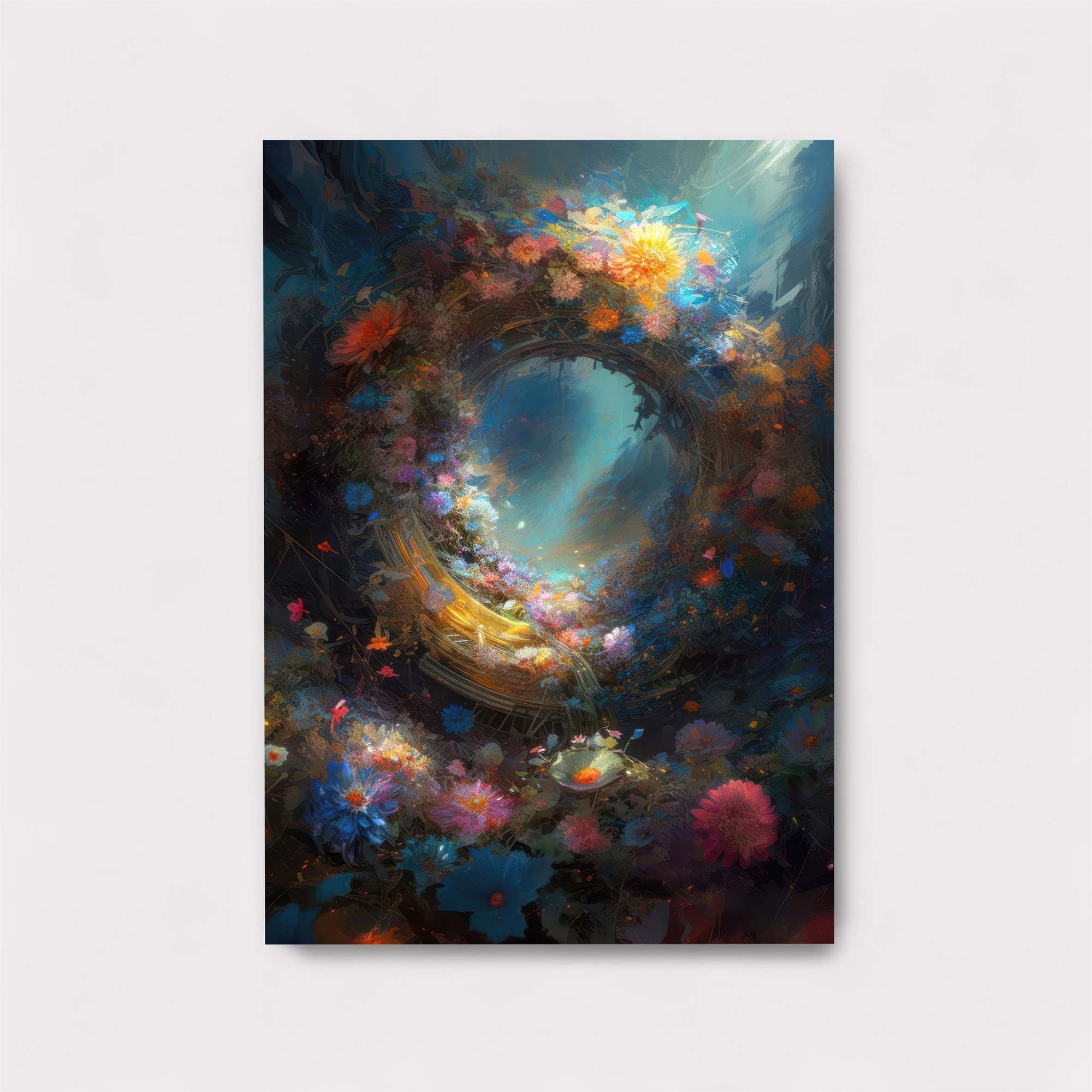 Floral Whirl Safe Wall Magnetic / M