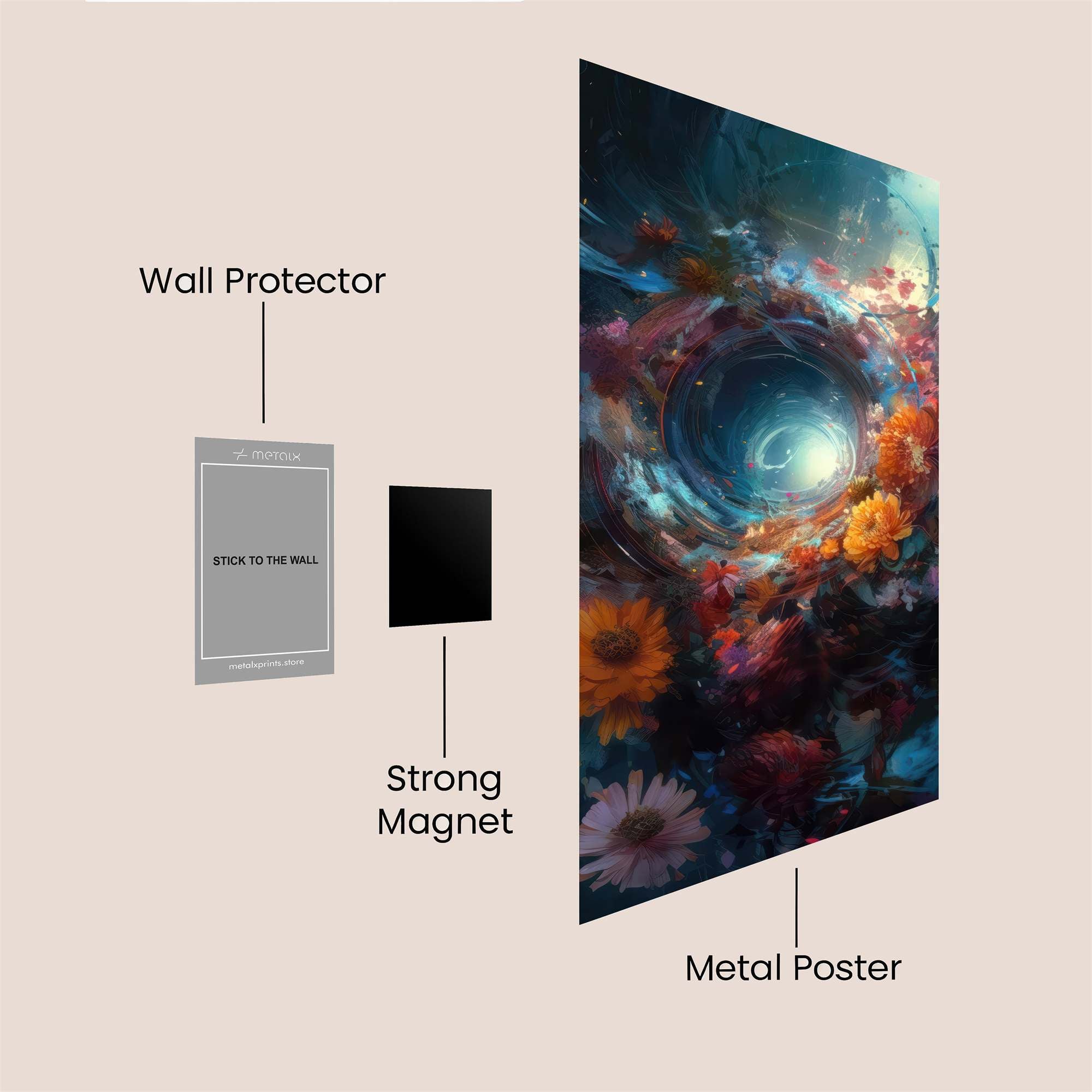 Portal Enigma Safe Wall Magnetic / M