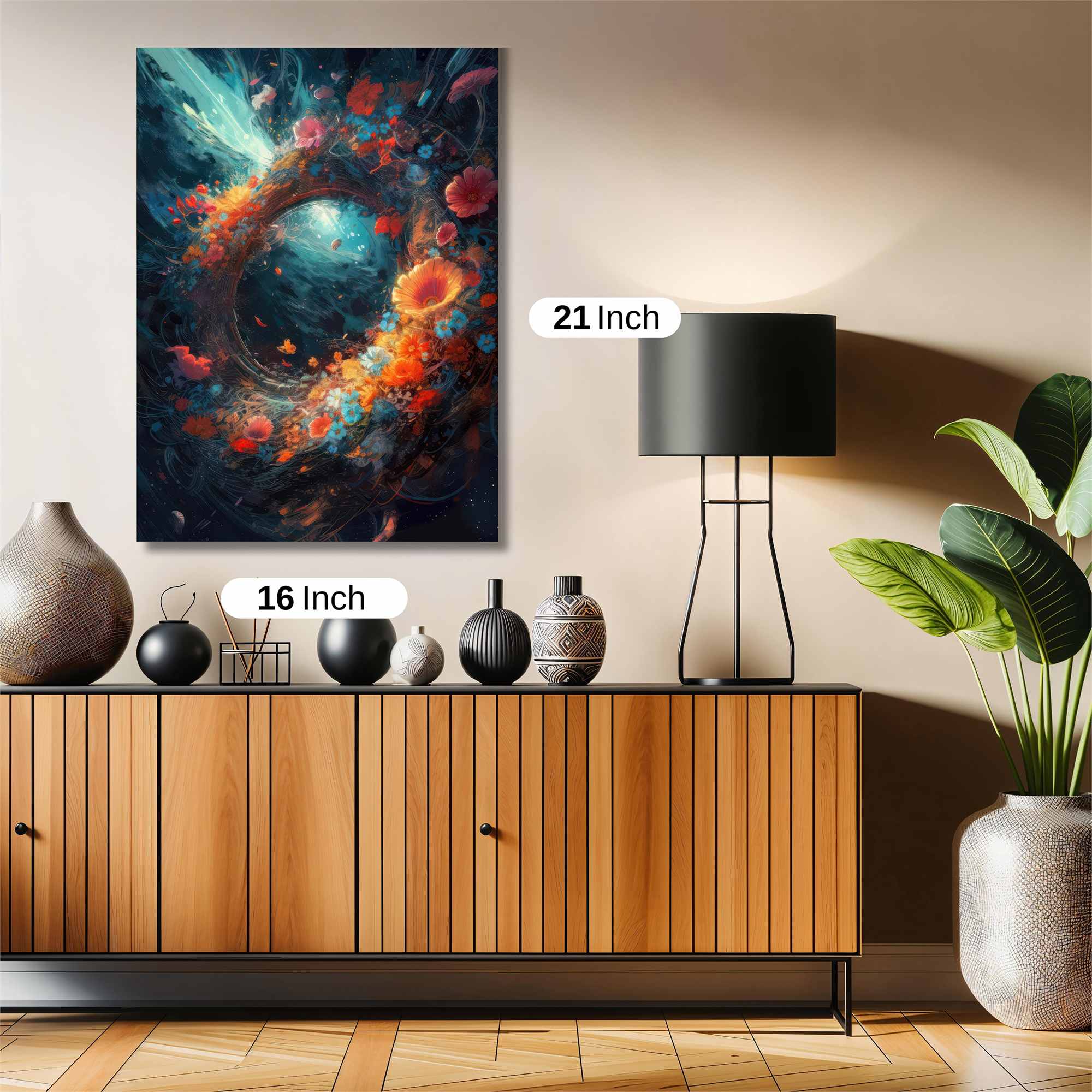 Cosmic Bloom Safe Wall Magnetic / M