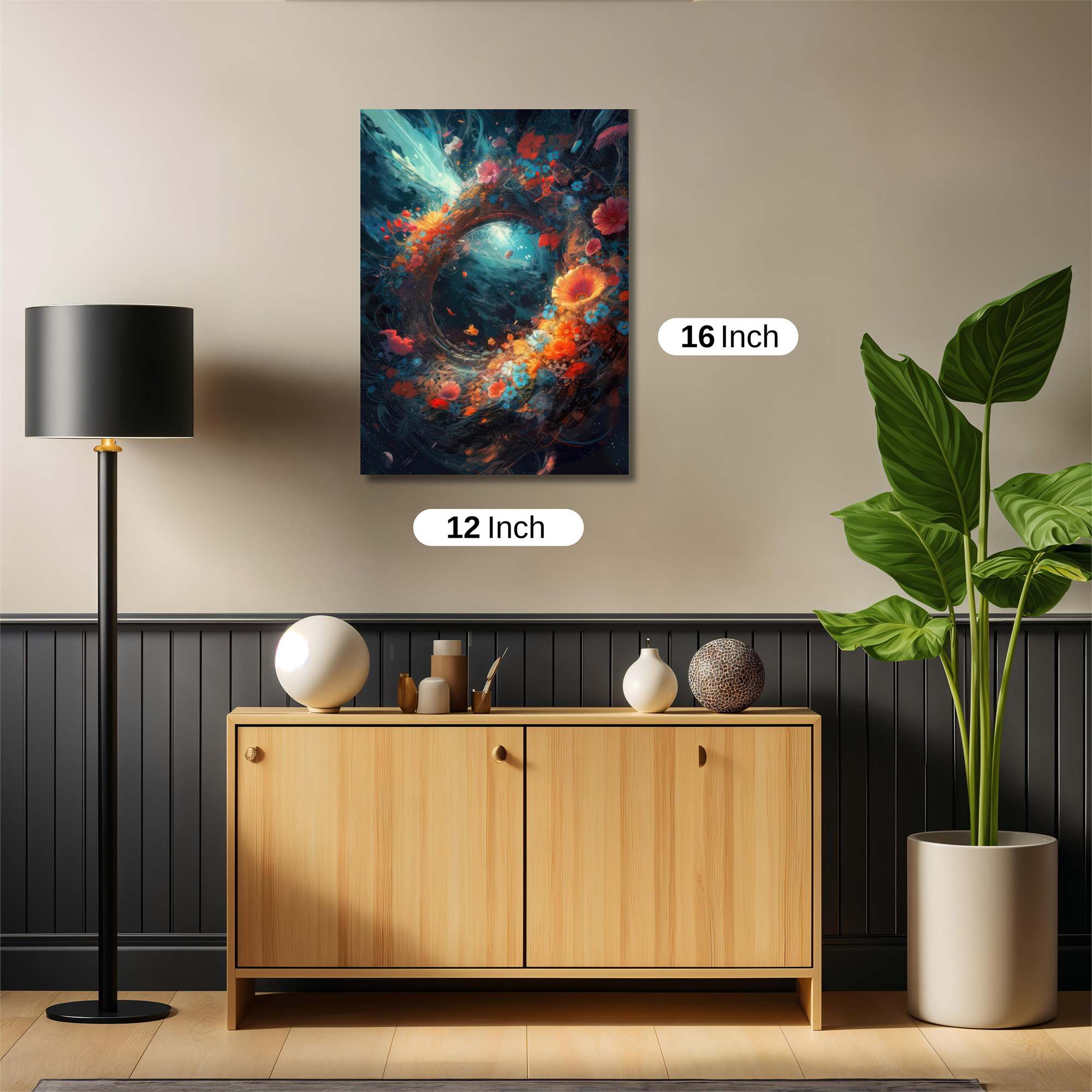 Cosmic Bloom Safe Wall Magnetic / M