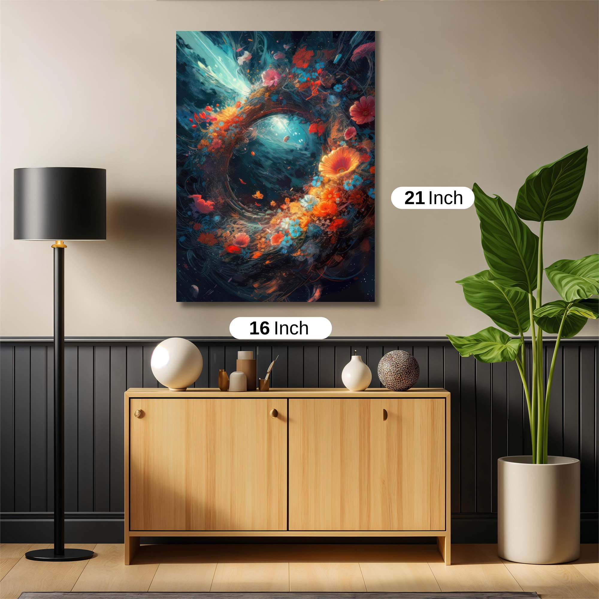 Cosmic Bloom Safe Wall Magnetic / M