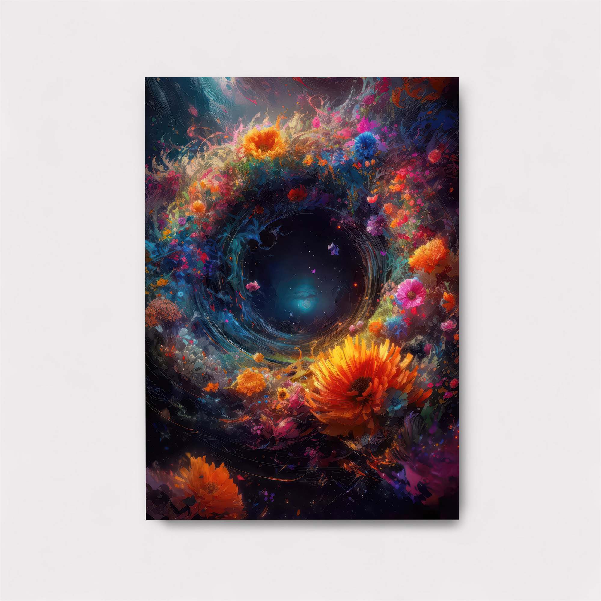 Floral Vortex Safe Wall Magnetic / M