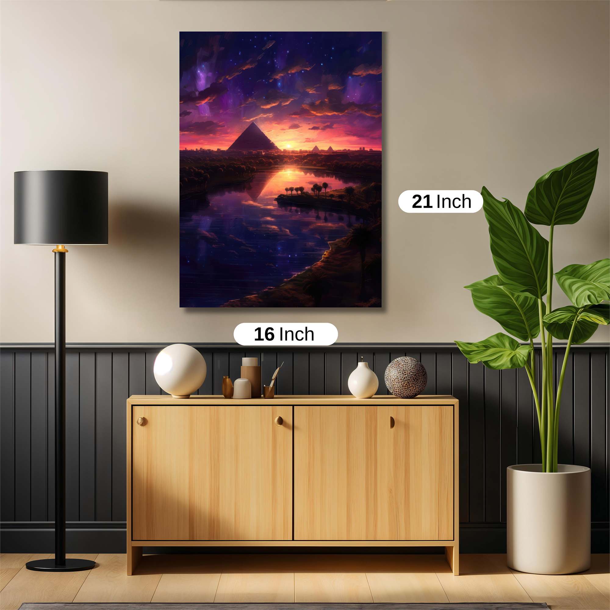 Pyramid Twilight Safe Wall Magnetic / M