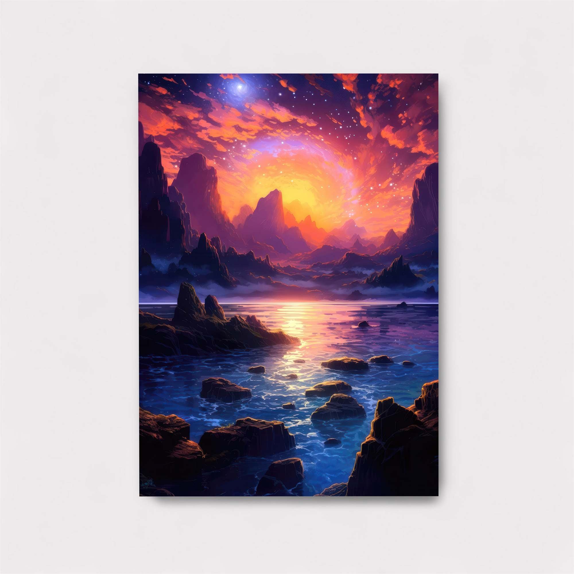 Sunset Serenity Safe Wall Magnetic / M