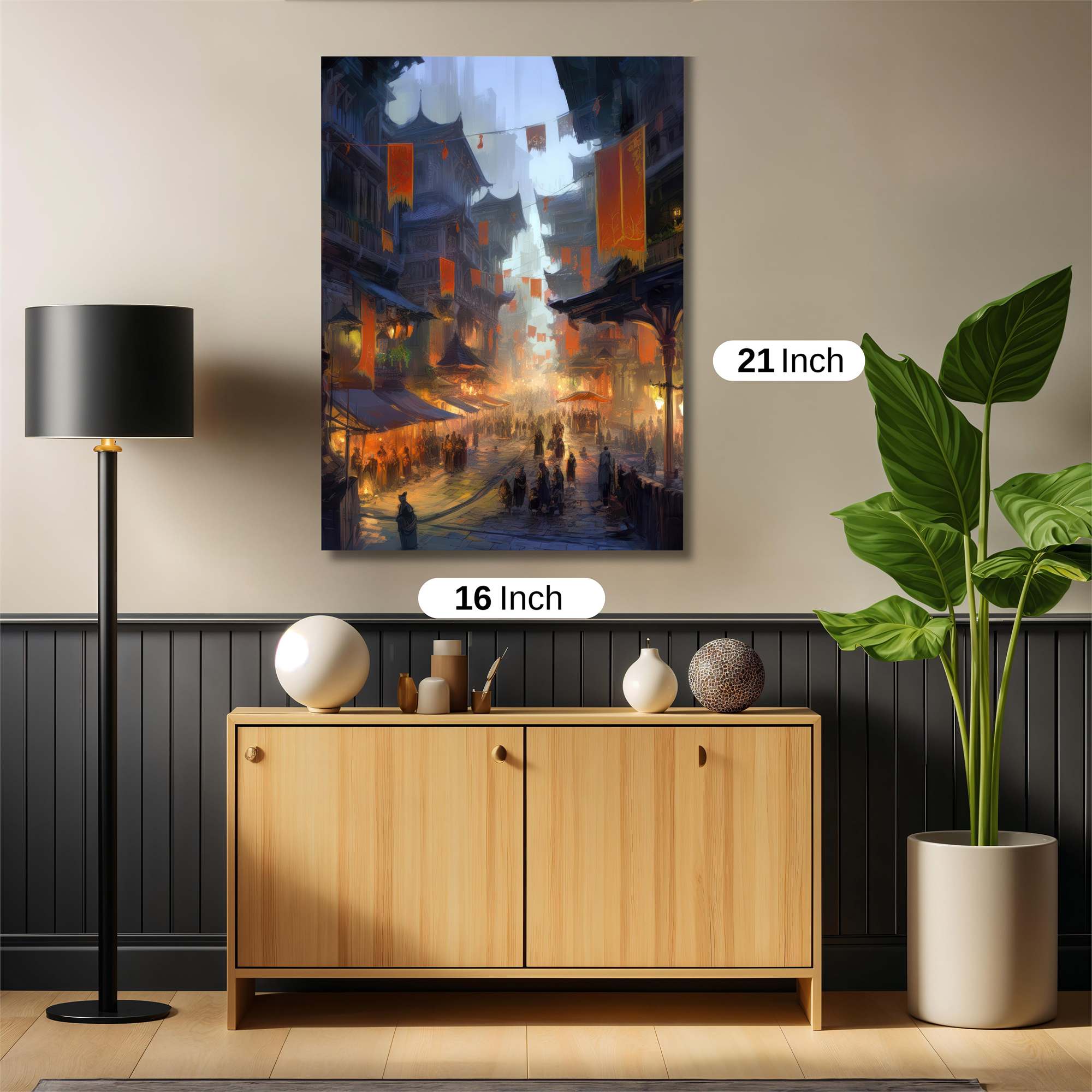 Lantern Glow Safe Wall Magnetic / M