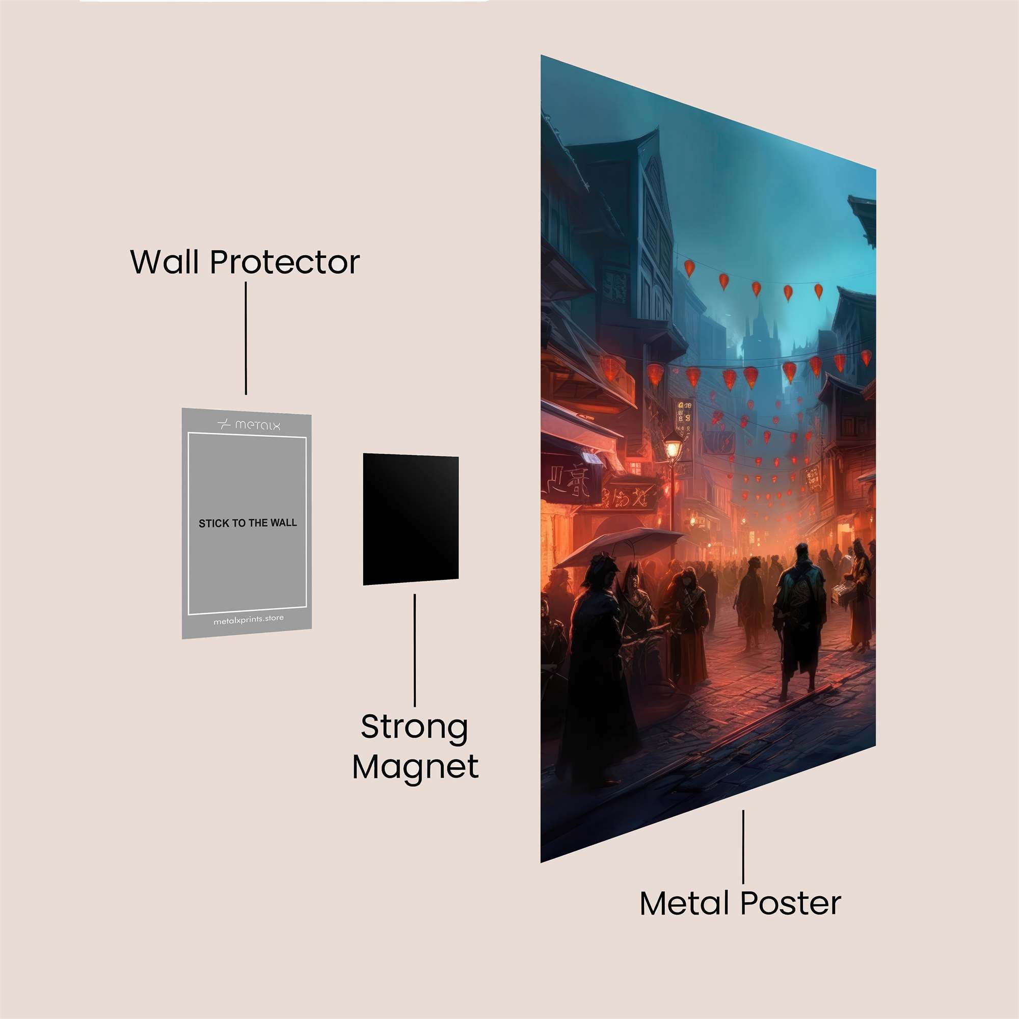 LanternFest Safe Wall Magnetic / M