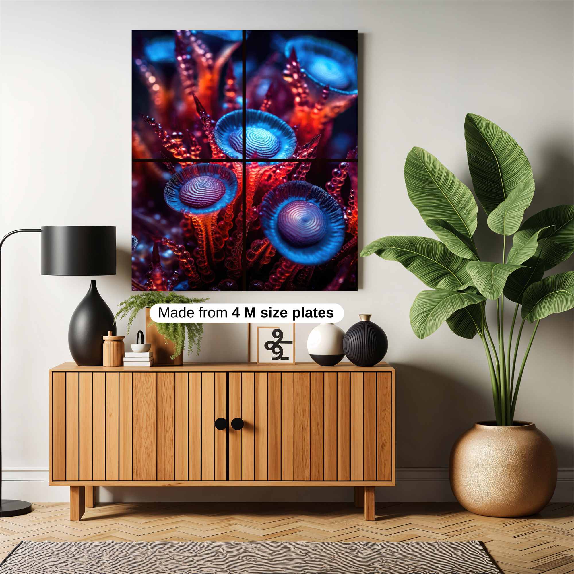 Alien Bloom Safe Wall Magnetic / M