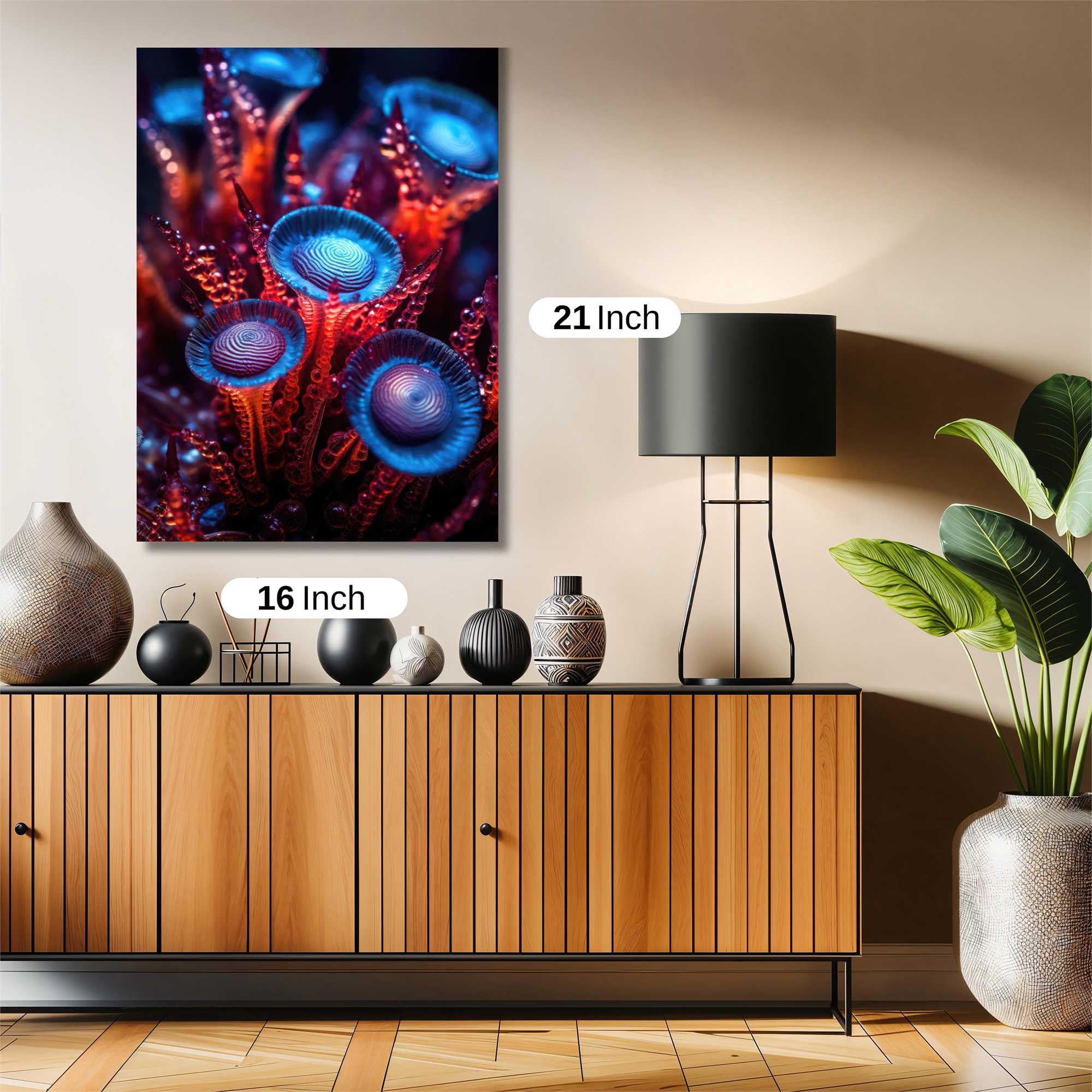 Alien Bloom Safe Wall Magnetic / M