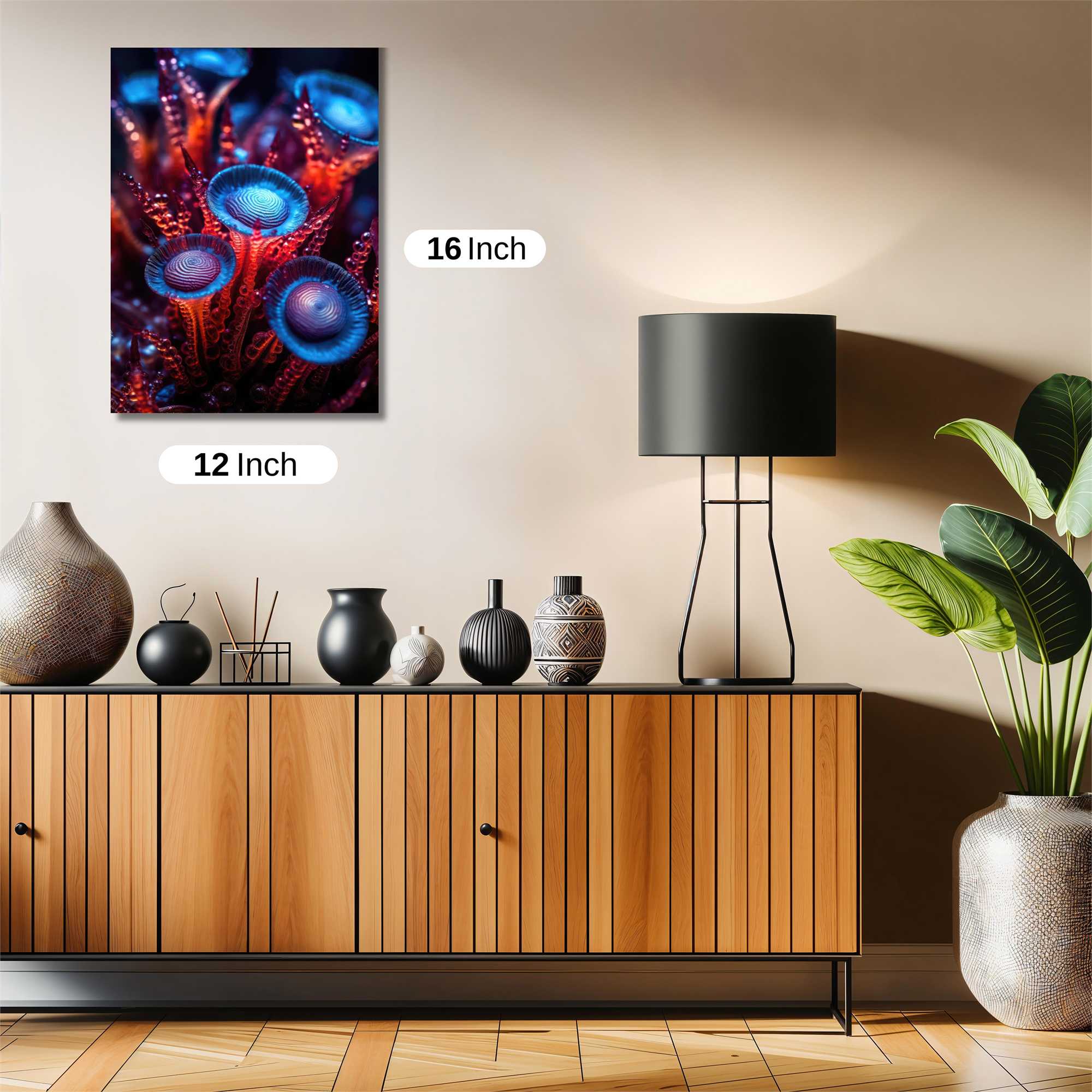 Alien Bloom Safe Wall Magnetic / M