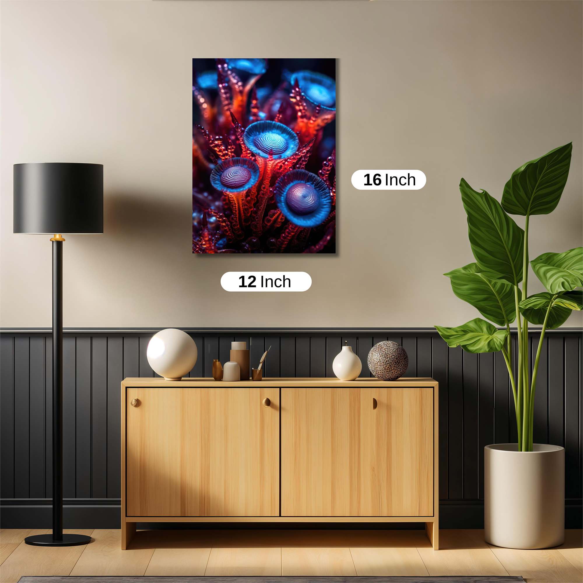 Alien Bloom Safe Wall Magnetic / M