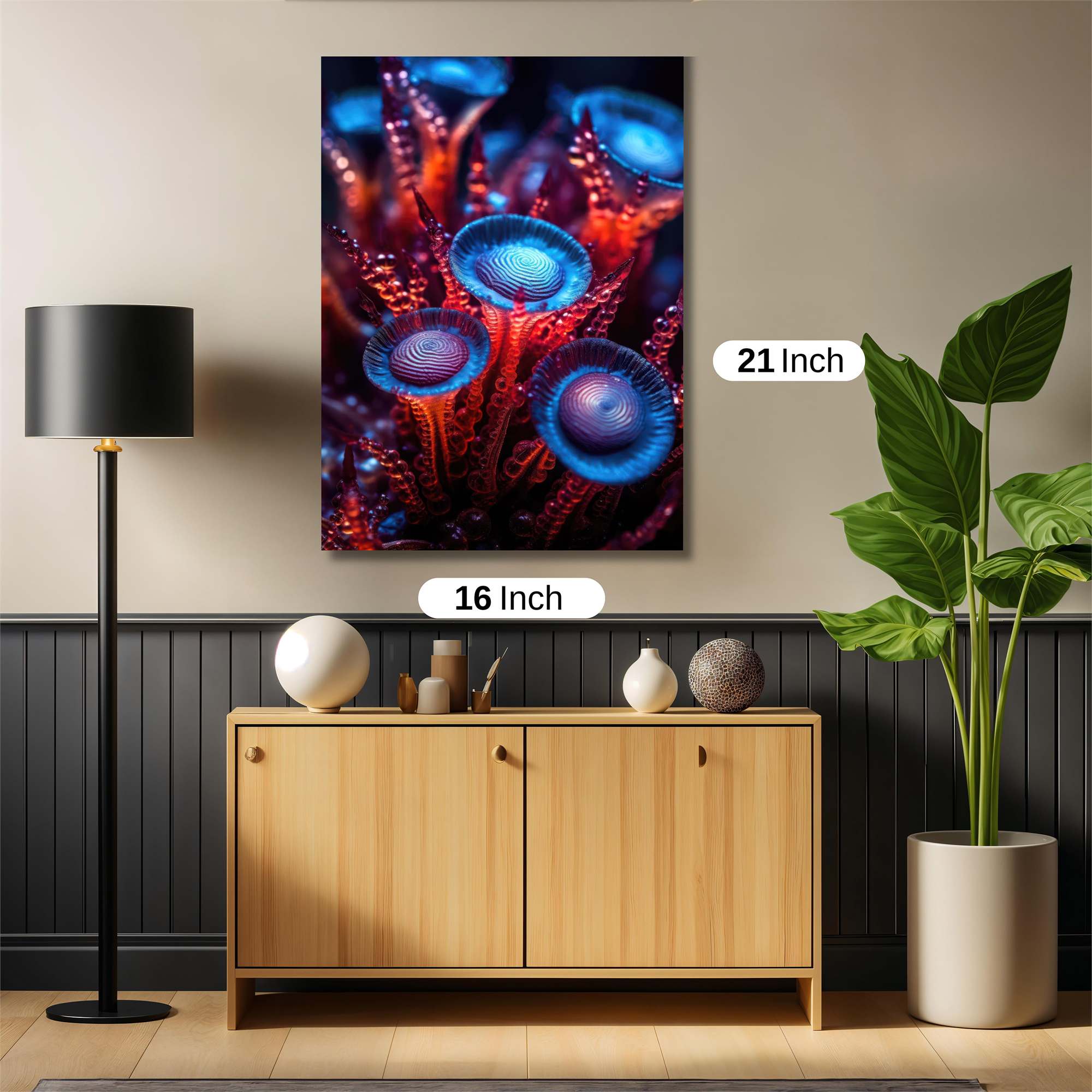 Alien Bloom Safe Wall Magnetic / M