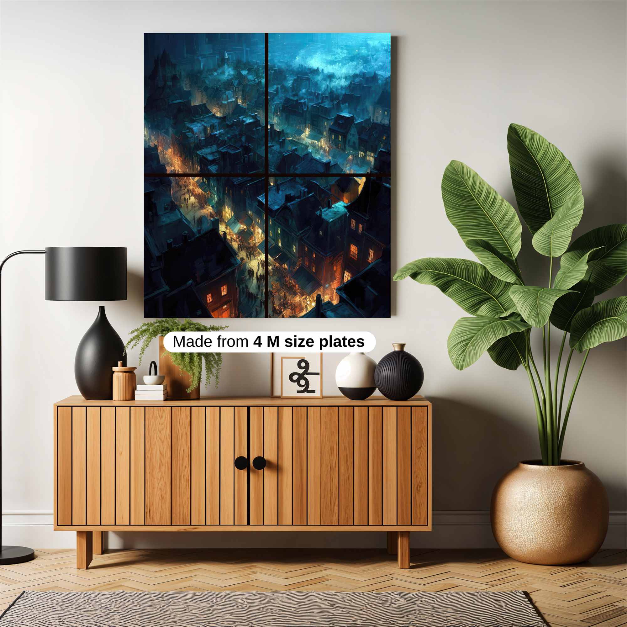 City Twilight Safe Wall Magnetic / M