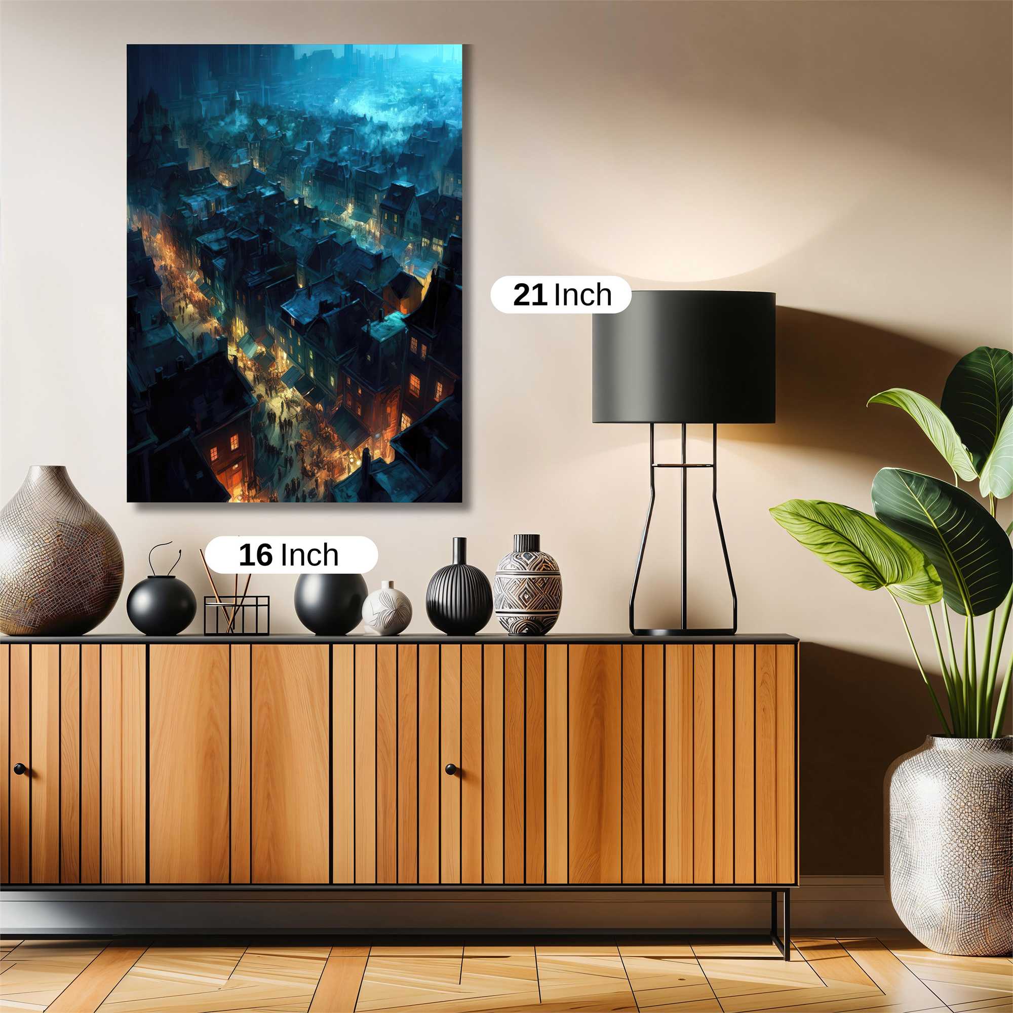 City Twilight Safe Wall Magnetic / M