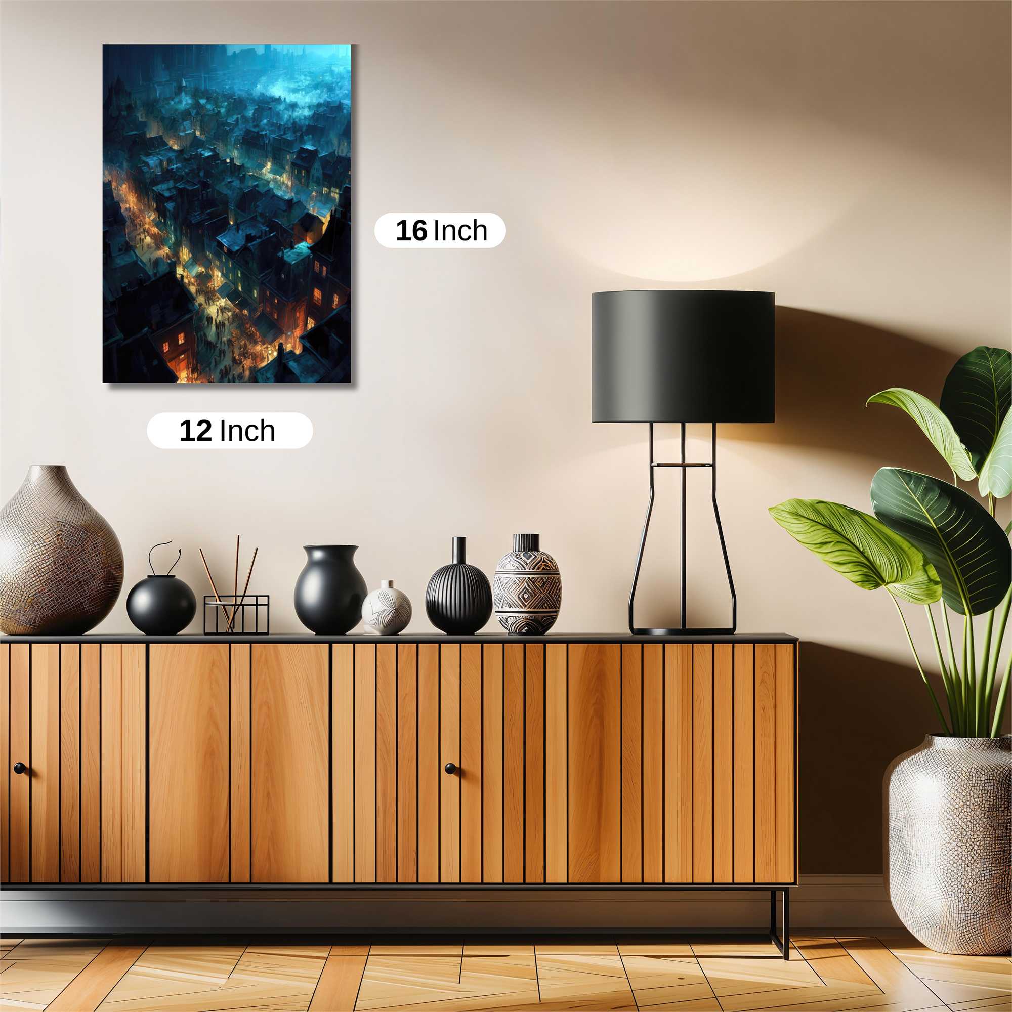 City Twilight Safe Wall Magnetic / M