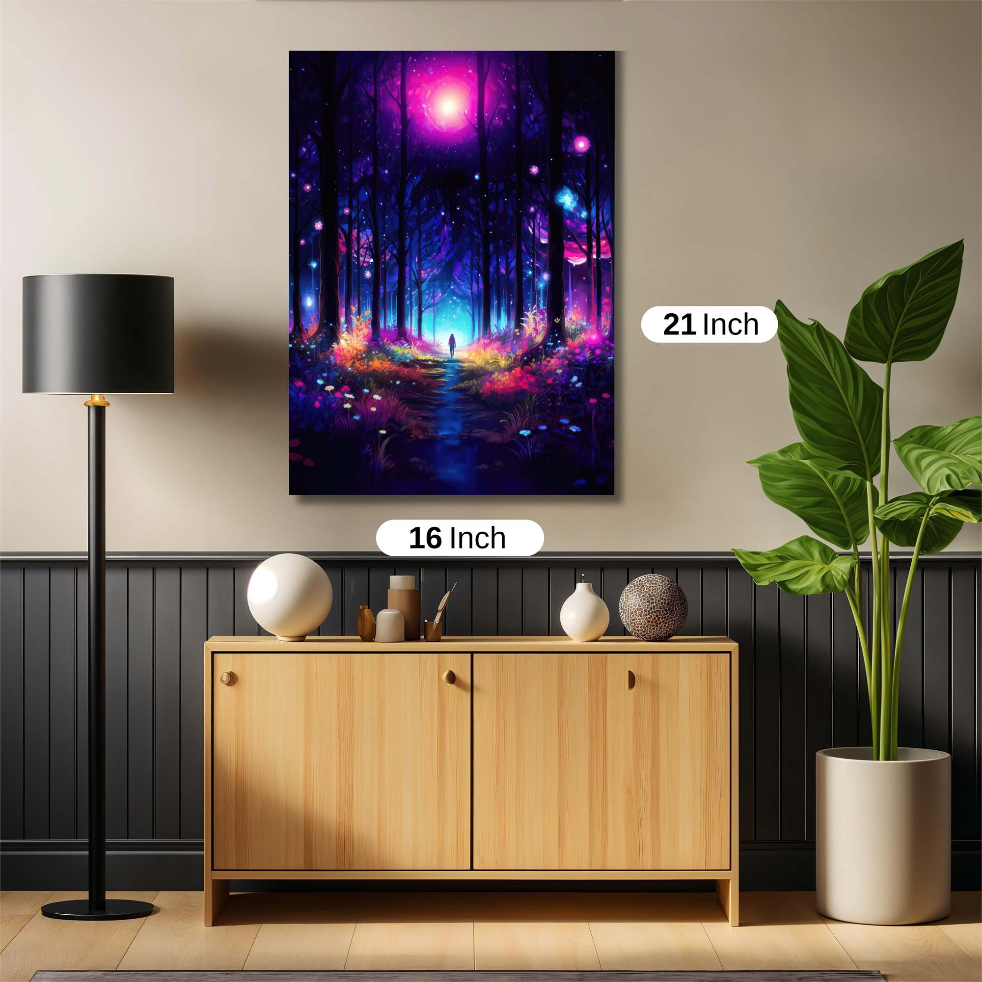 Moonlit Enchantment Safe Wall Magnetic / M