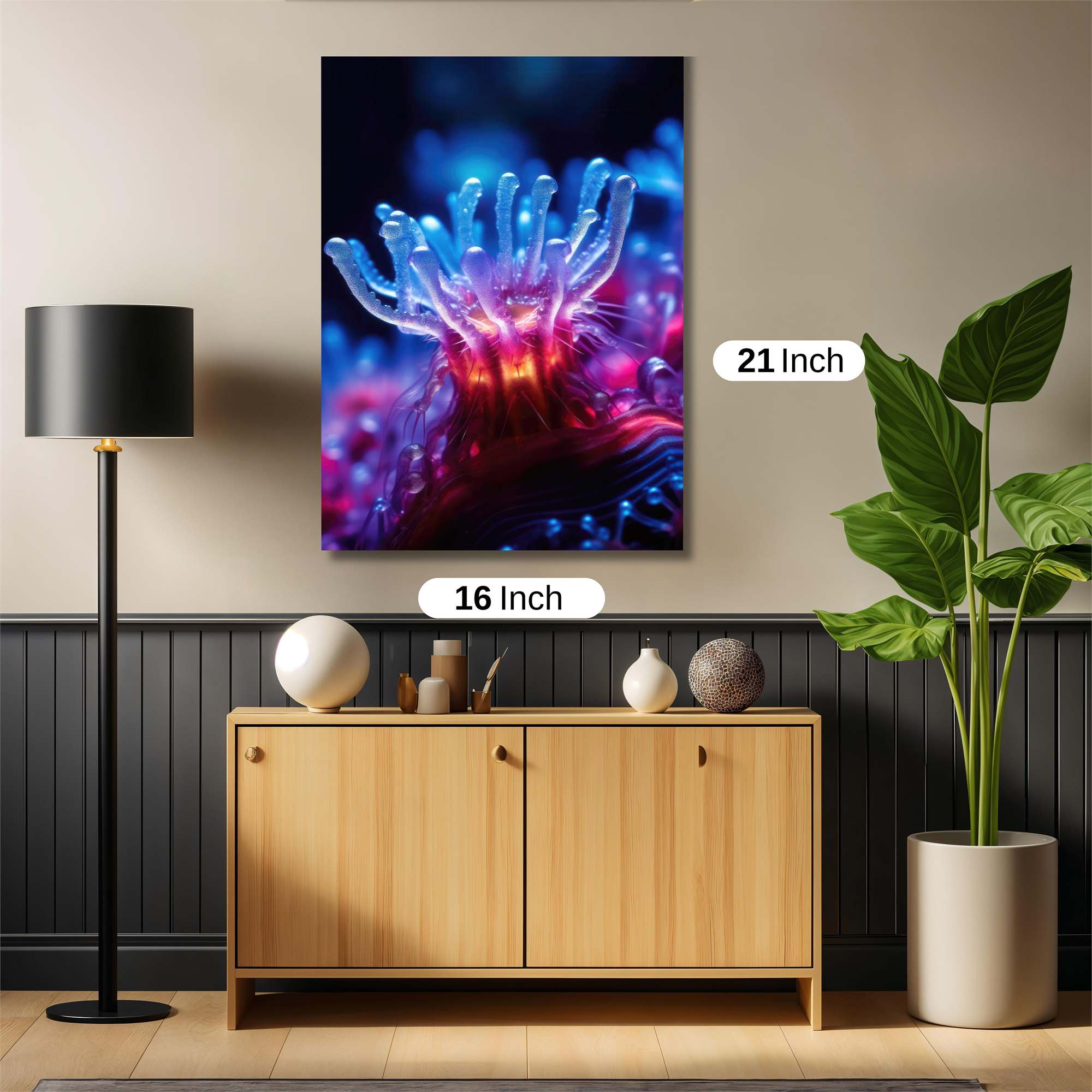 Coral Glow Safe Wall Magnetic / M