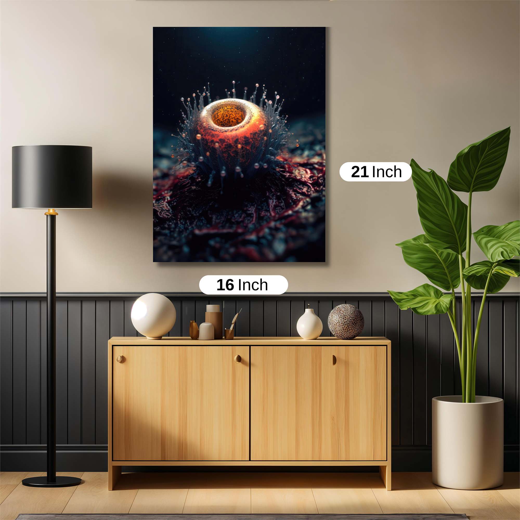 Cosmic Bloom Safe Wall Magnetic / M