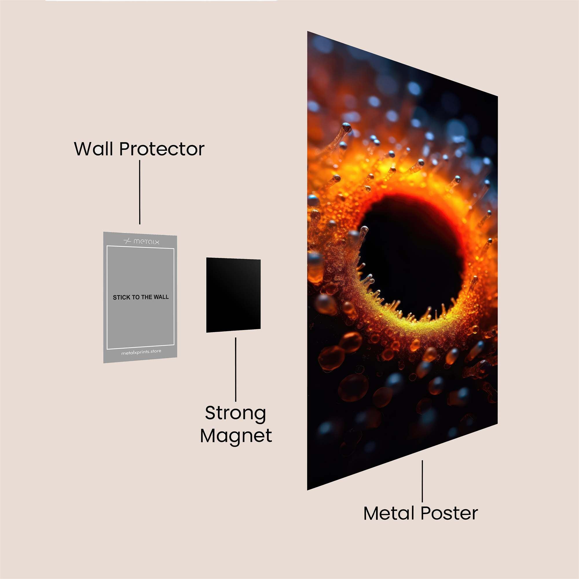 Portal Enigma Safe Wall Magnetic / M