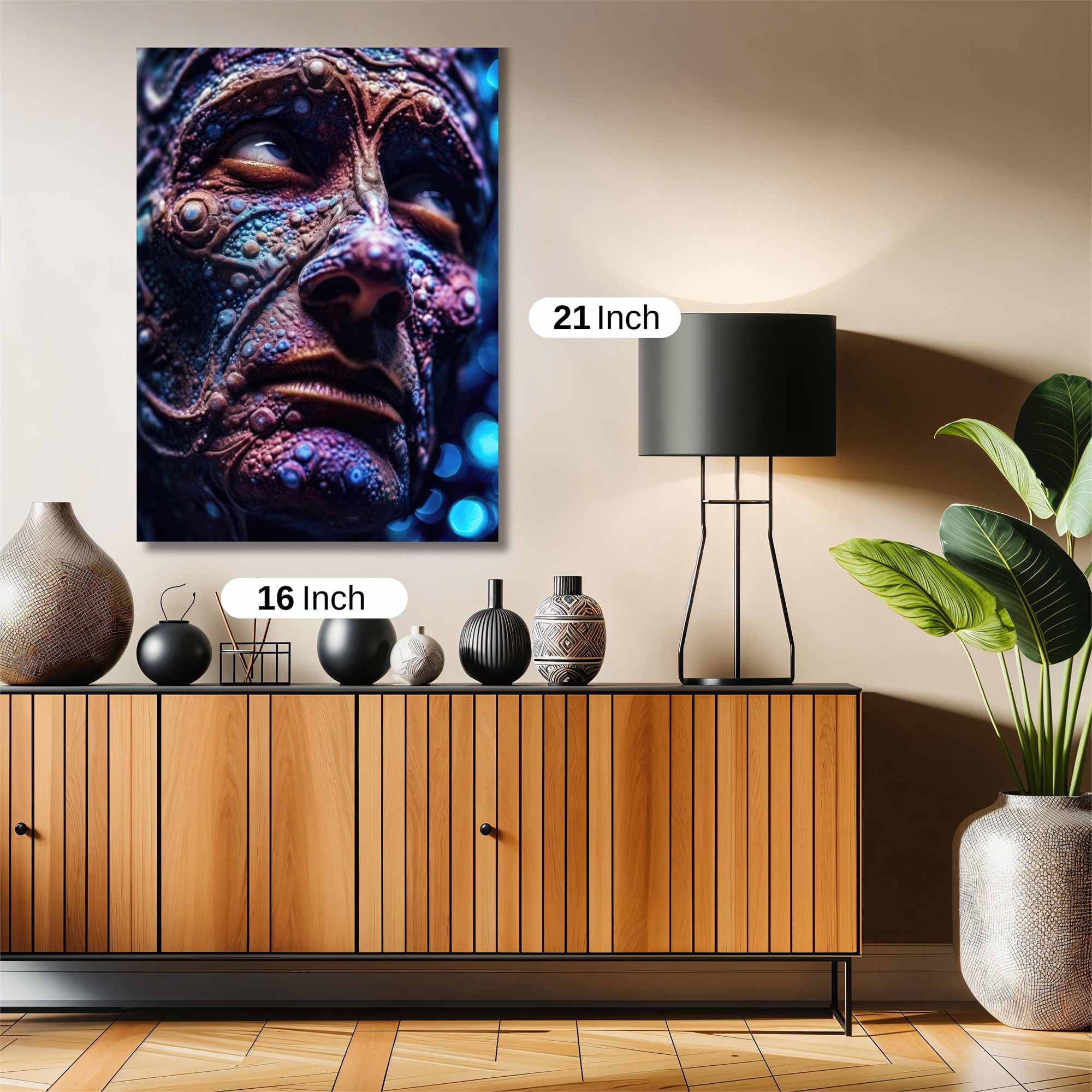 Alien Melancholy Safe Wall Magnetic / M