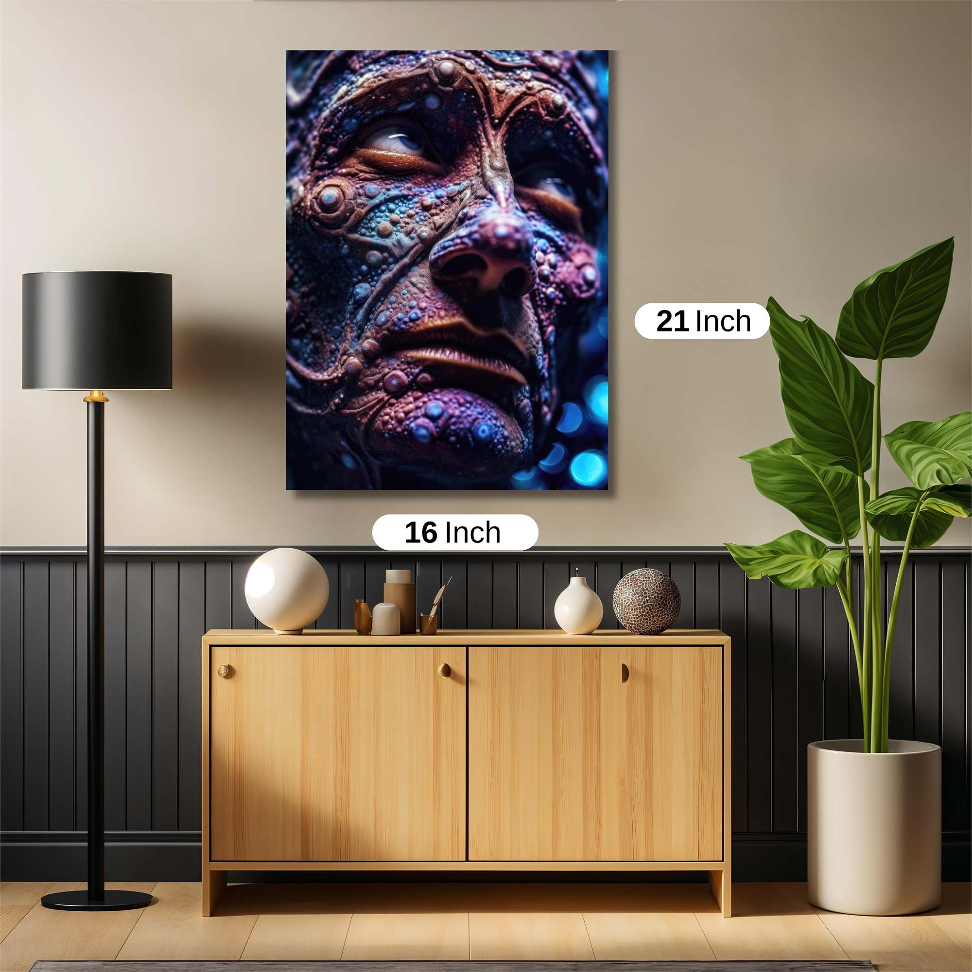 Alien Melancholy Safe Wall Magnetic / M