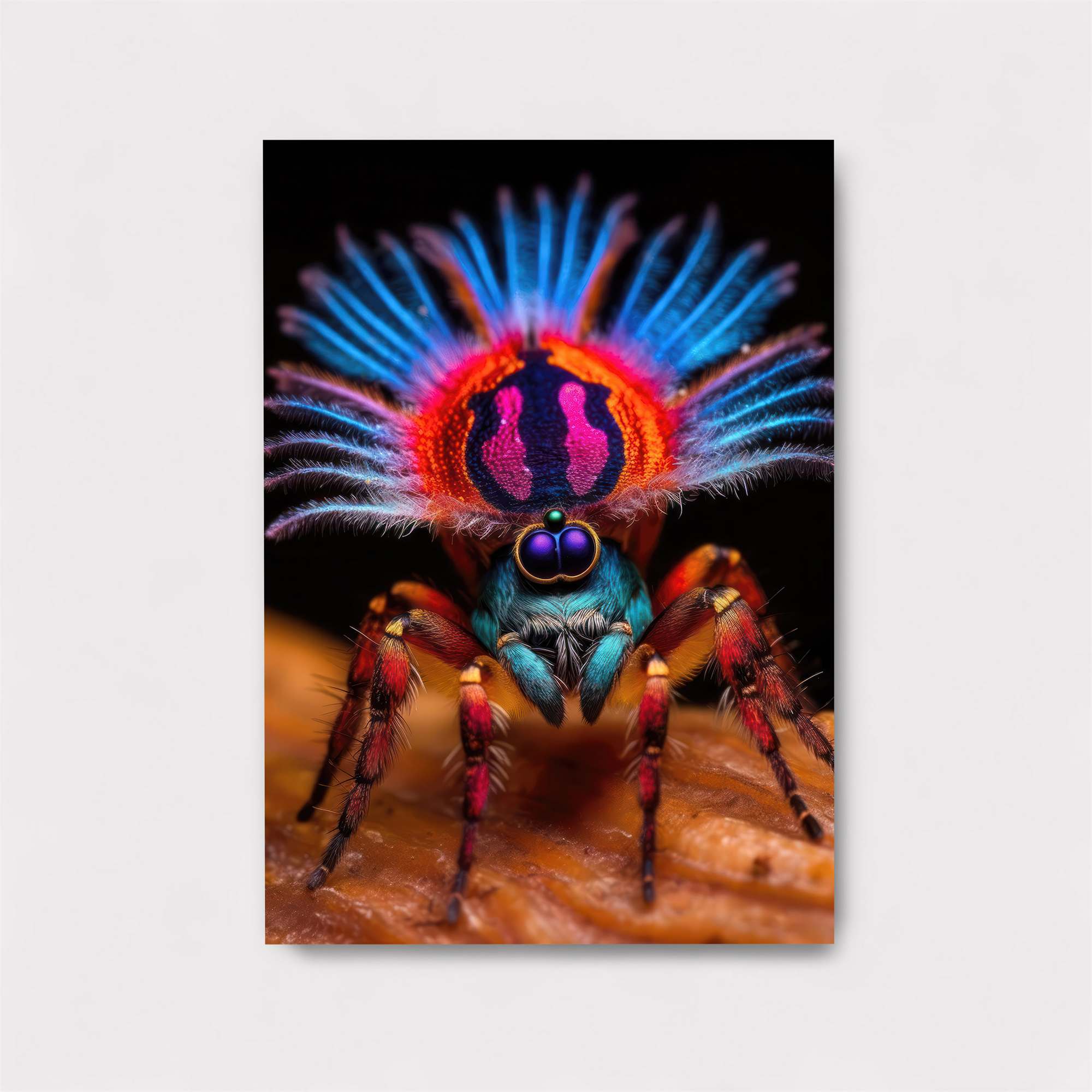 Peacock Extravaganza Safe Wall Magnetic / M