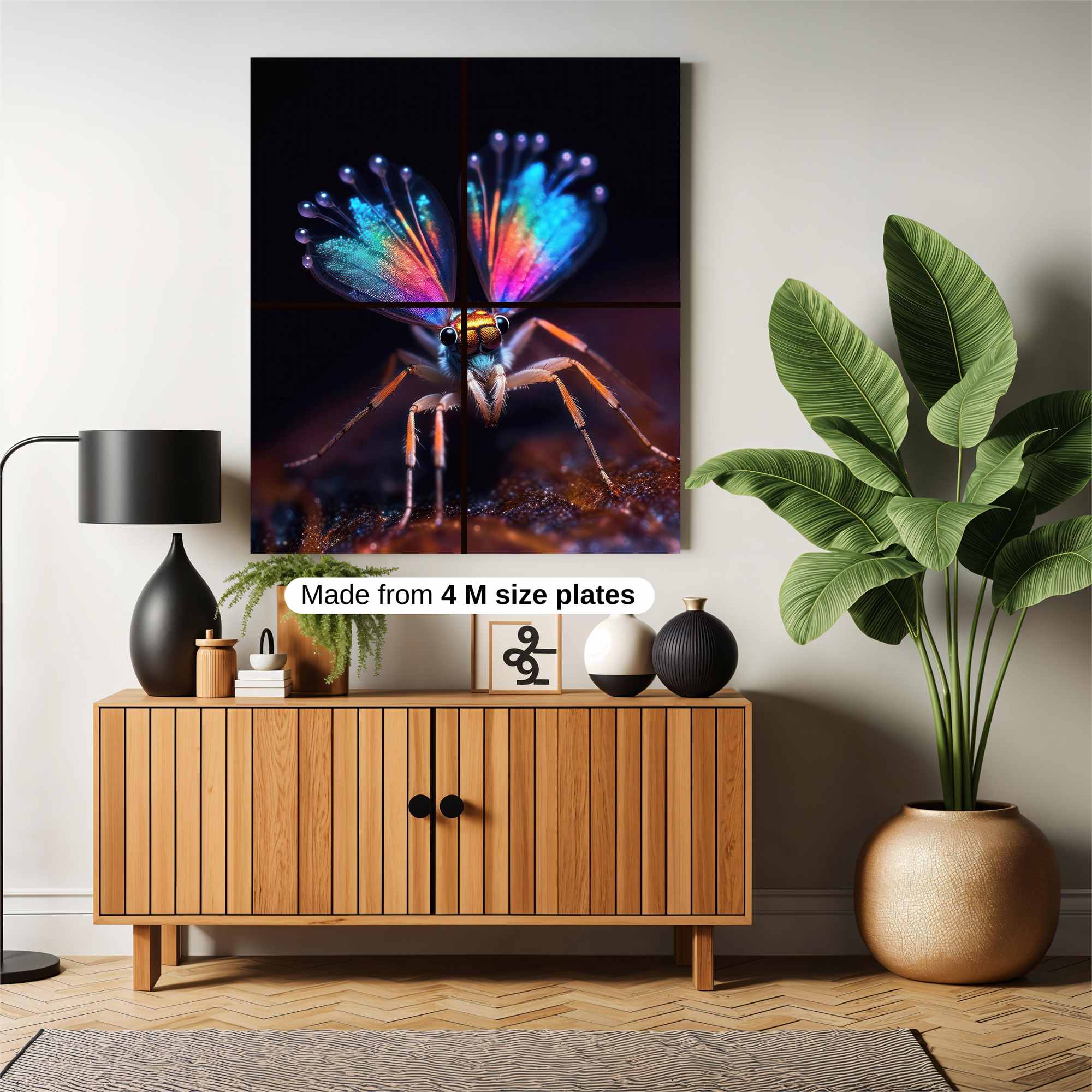 Butterfly Whimsy Safe Wall Magnetic / M