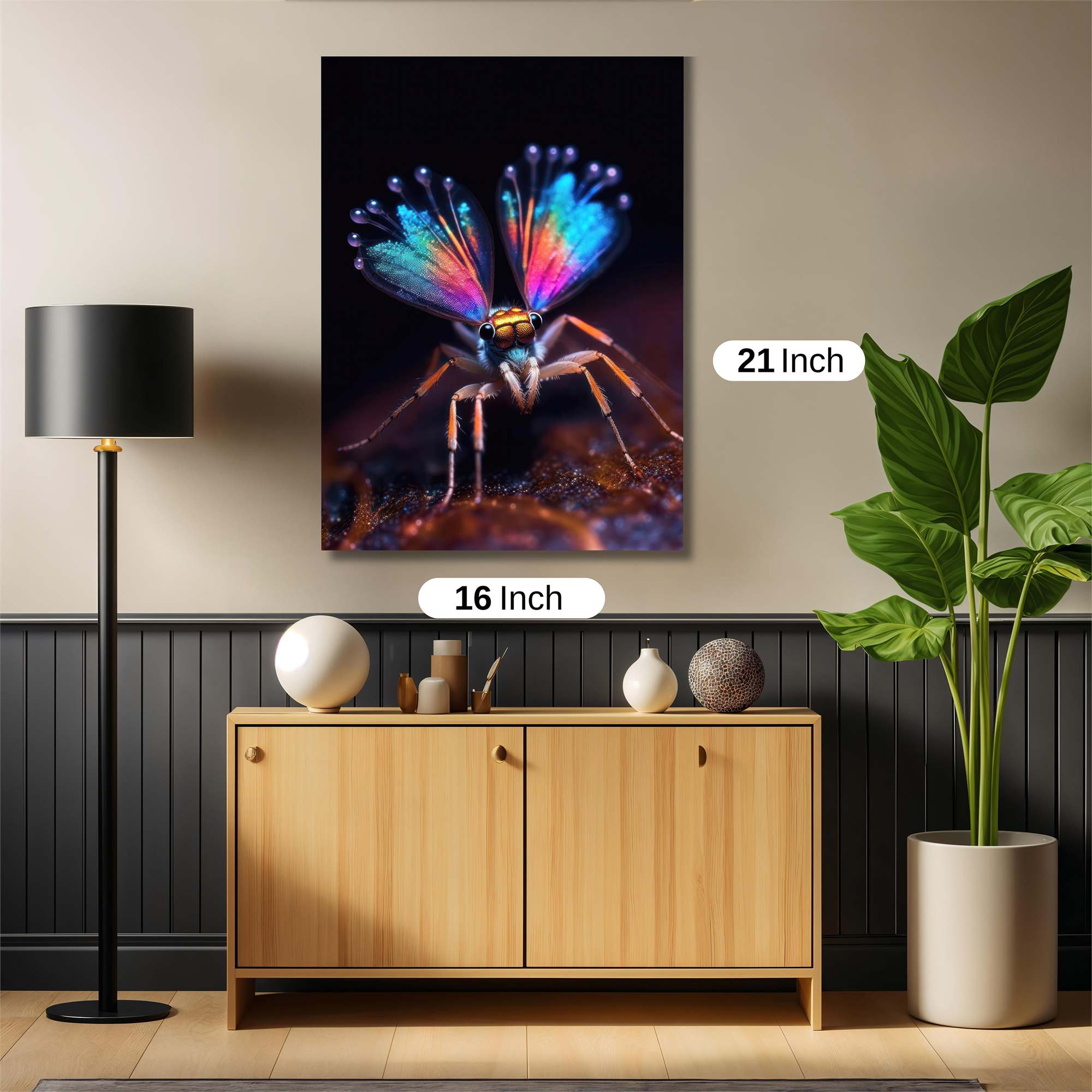 Butterfly Whimsy Safe Wall Magnetic / M