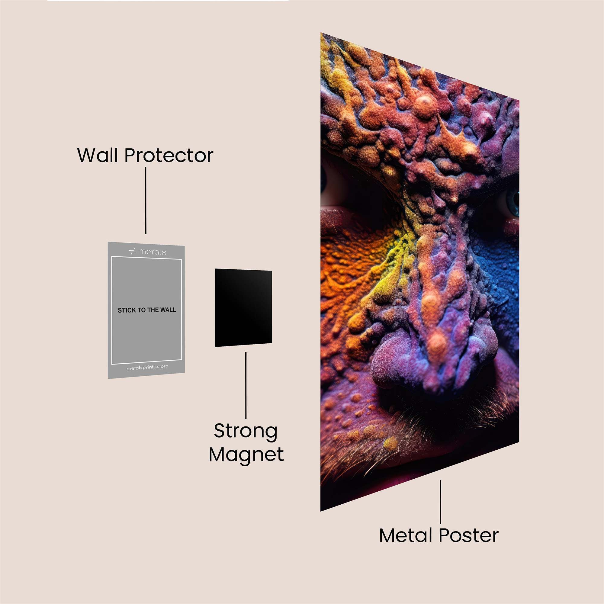 Alien Intense Safe Wall Magnetic / M