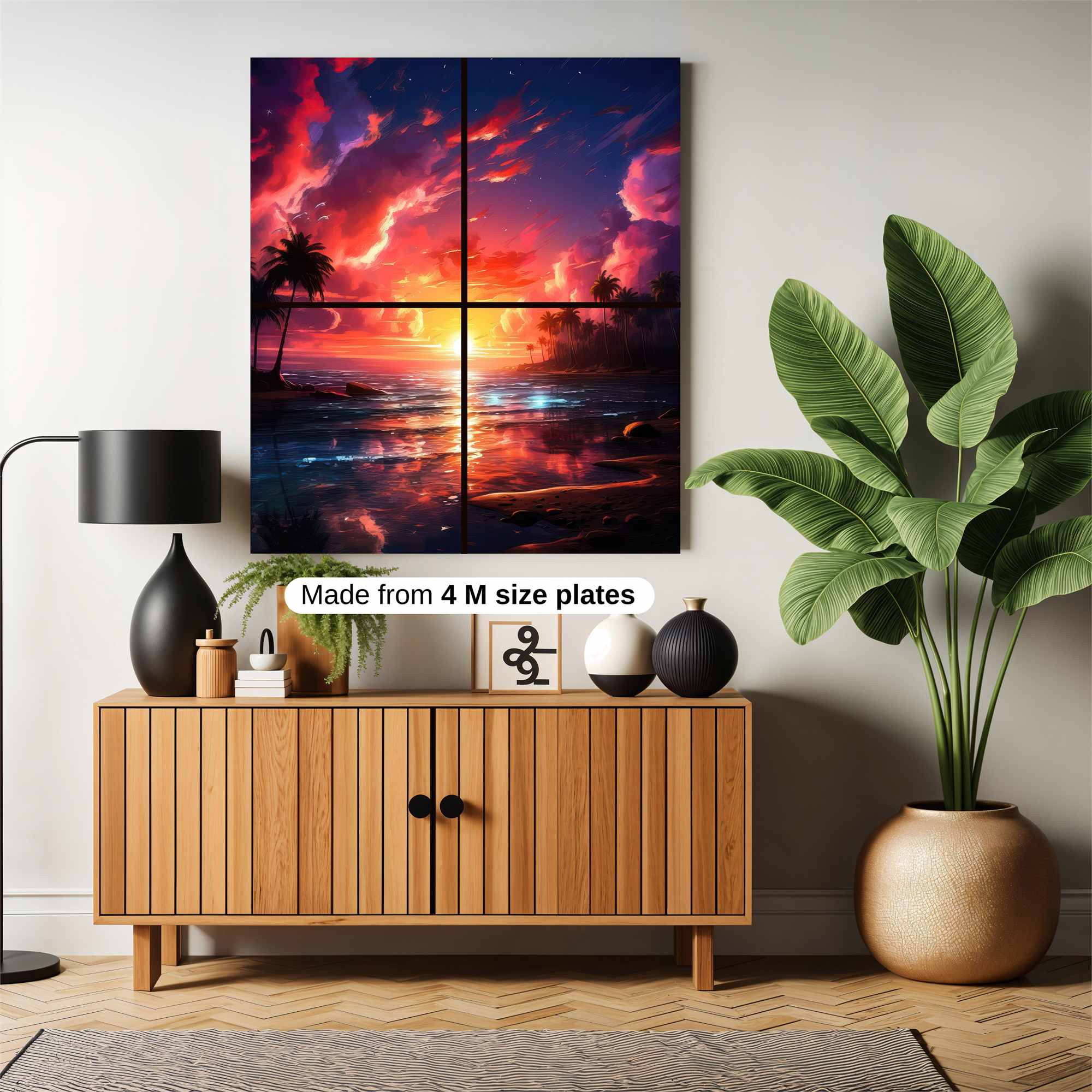 Sunset Bliss Safe Wall Magnetic / M